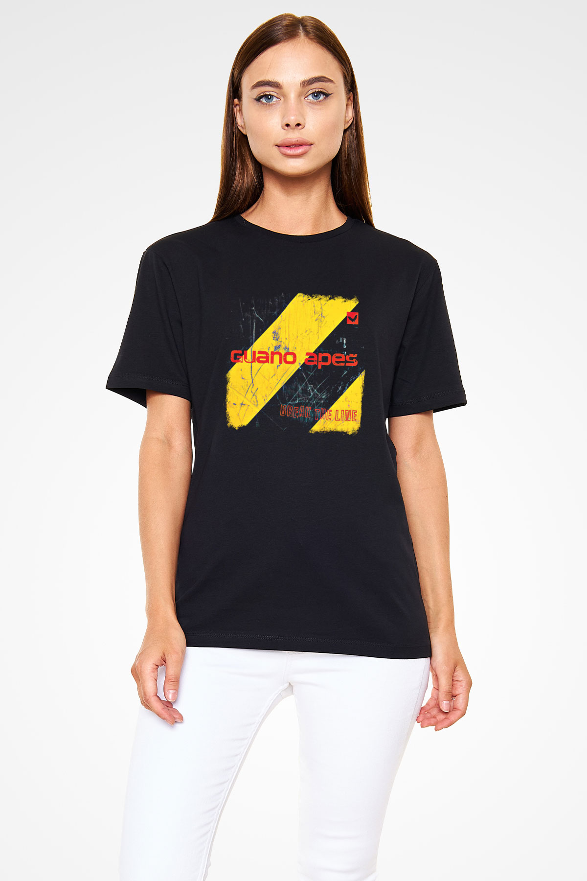Guano Apes Baskılı Unisex Siyah Tişört