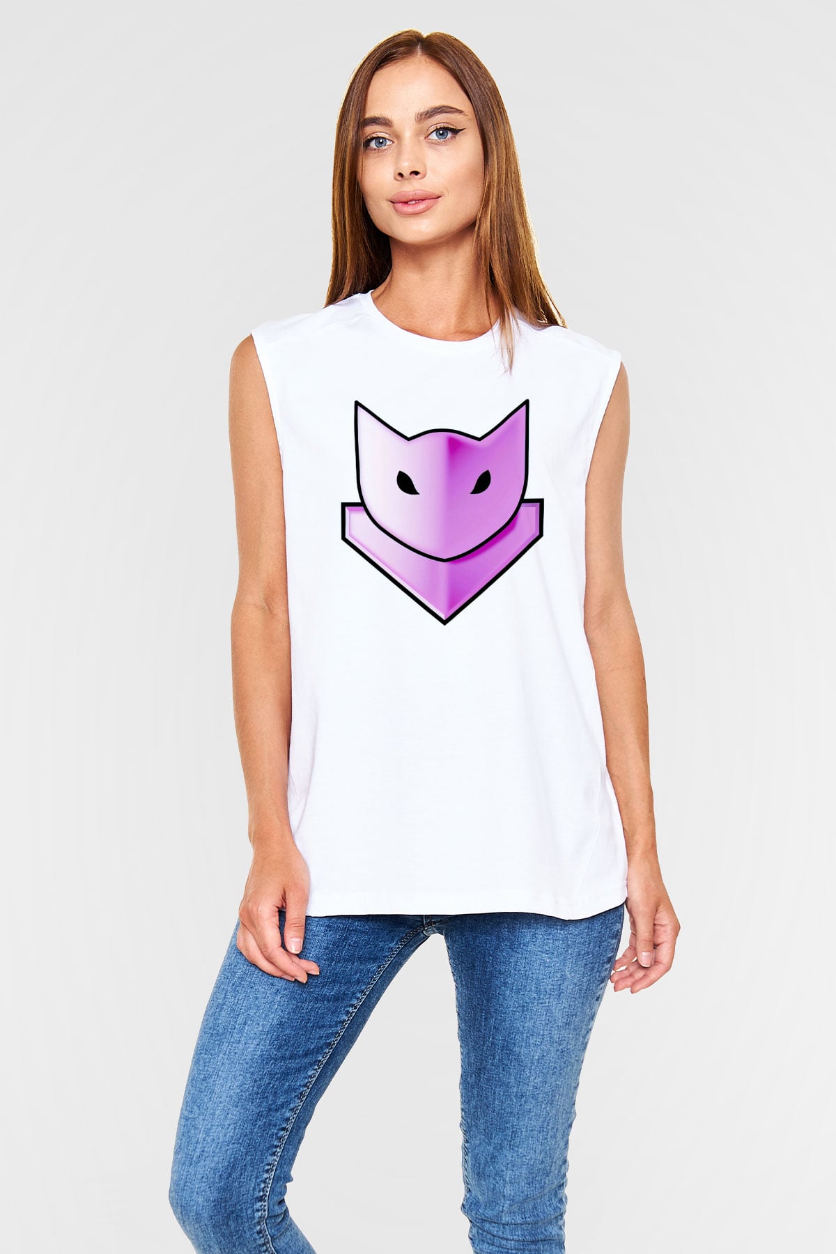 Guild Wars Beyaz Unisex Kolsuz Tişört