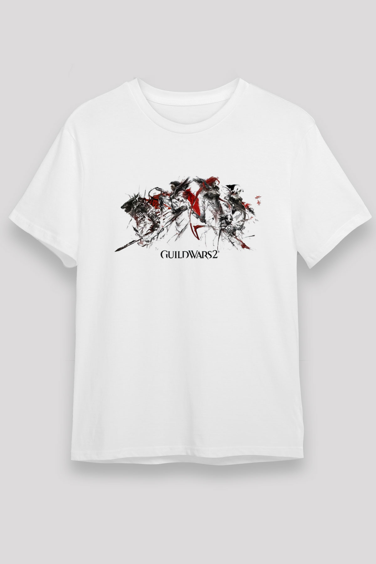 Guild Wars Beyaz Unisex Tişört T-Shirt
