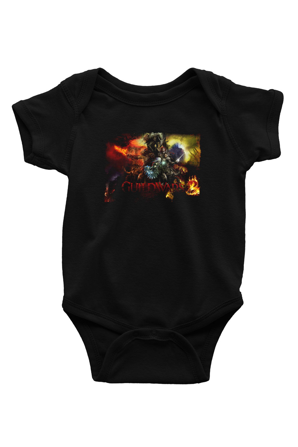 Guild Wars Siyah Bebek Body - Zıbın