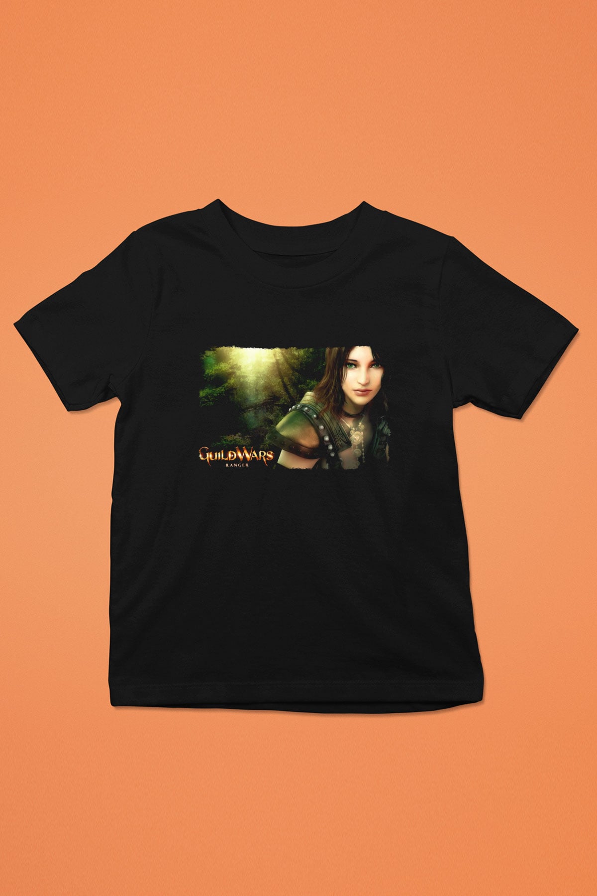 Guild Wars Siyah Unisex Çocuk Tişört