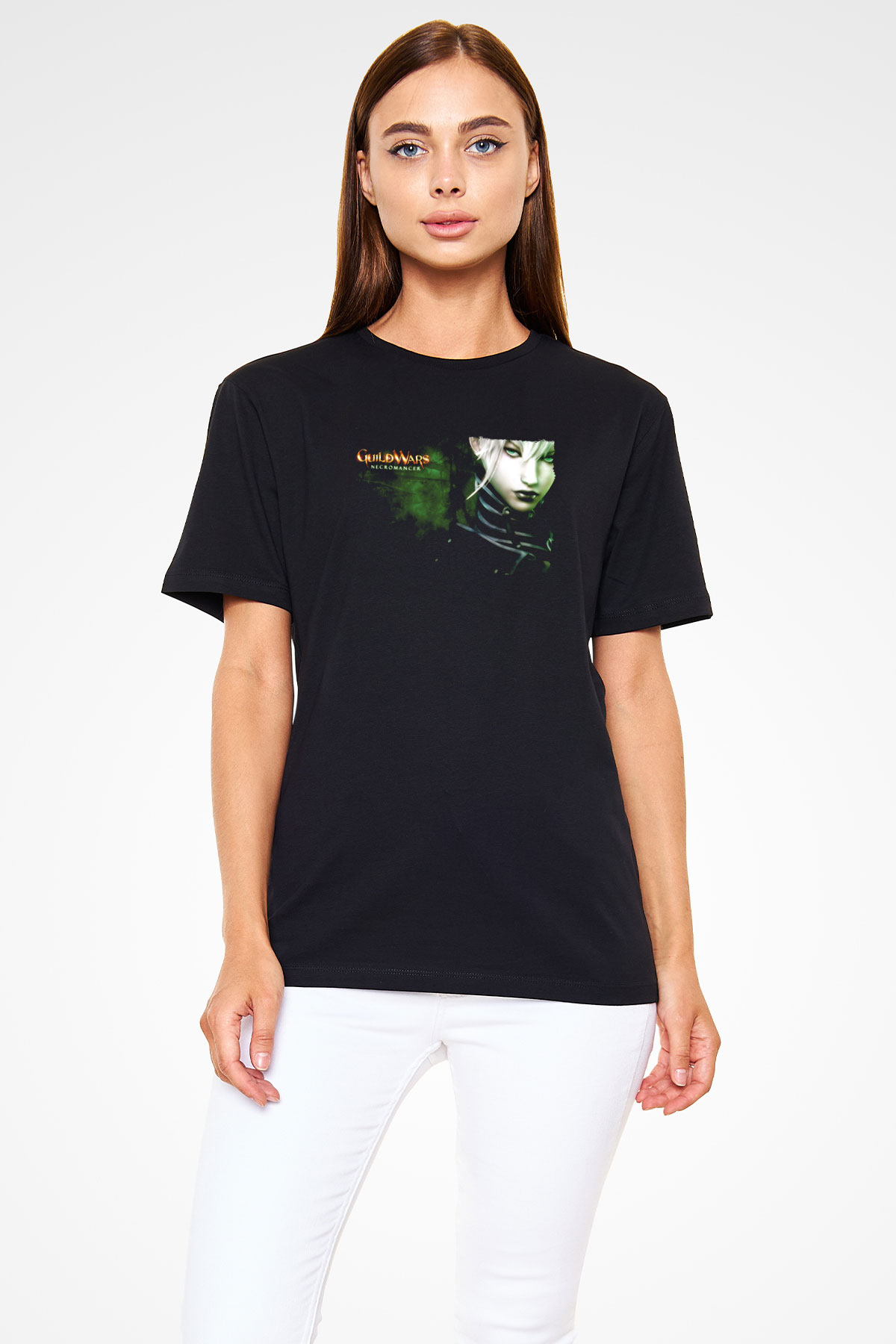 Guild Wars Siyah Unisex Tişört T-Shirt