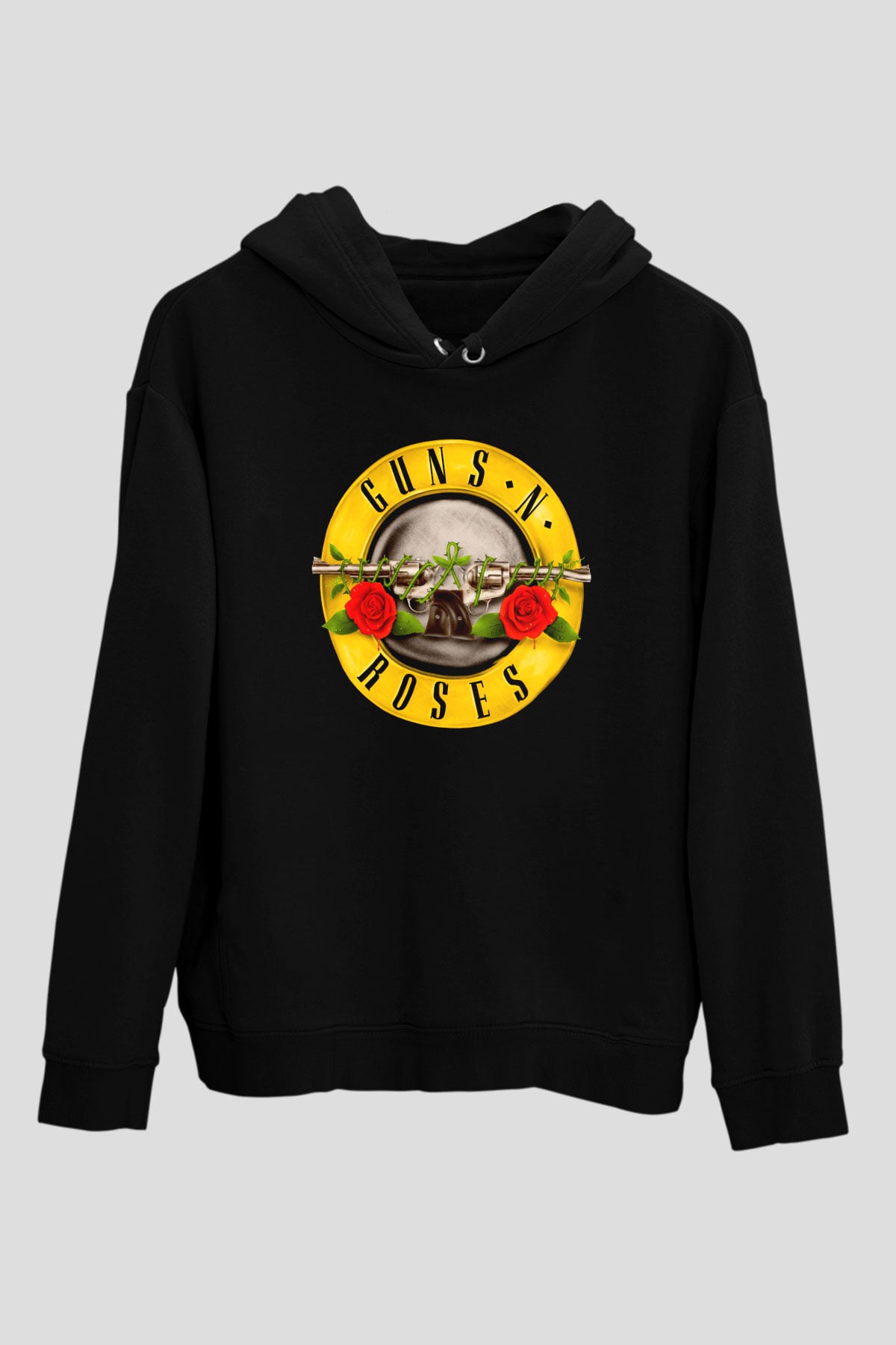 Guns N' Roses Siyah Unisex Kapşonlu Sweatshirt