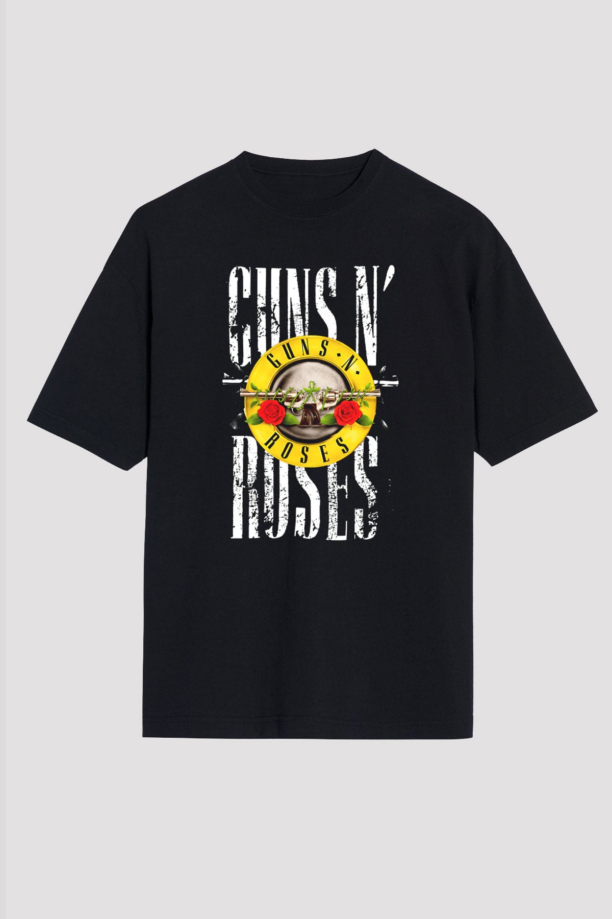 Guns N’ Roses Siyah Unisex Oversize Tişört T-Shirt