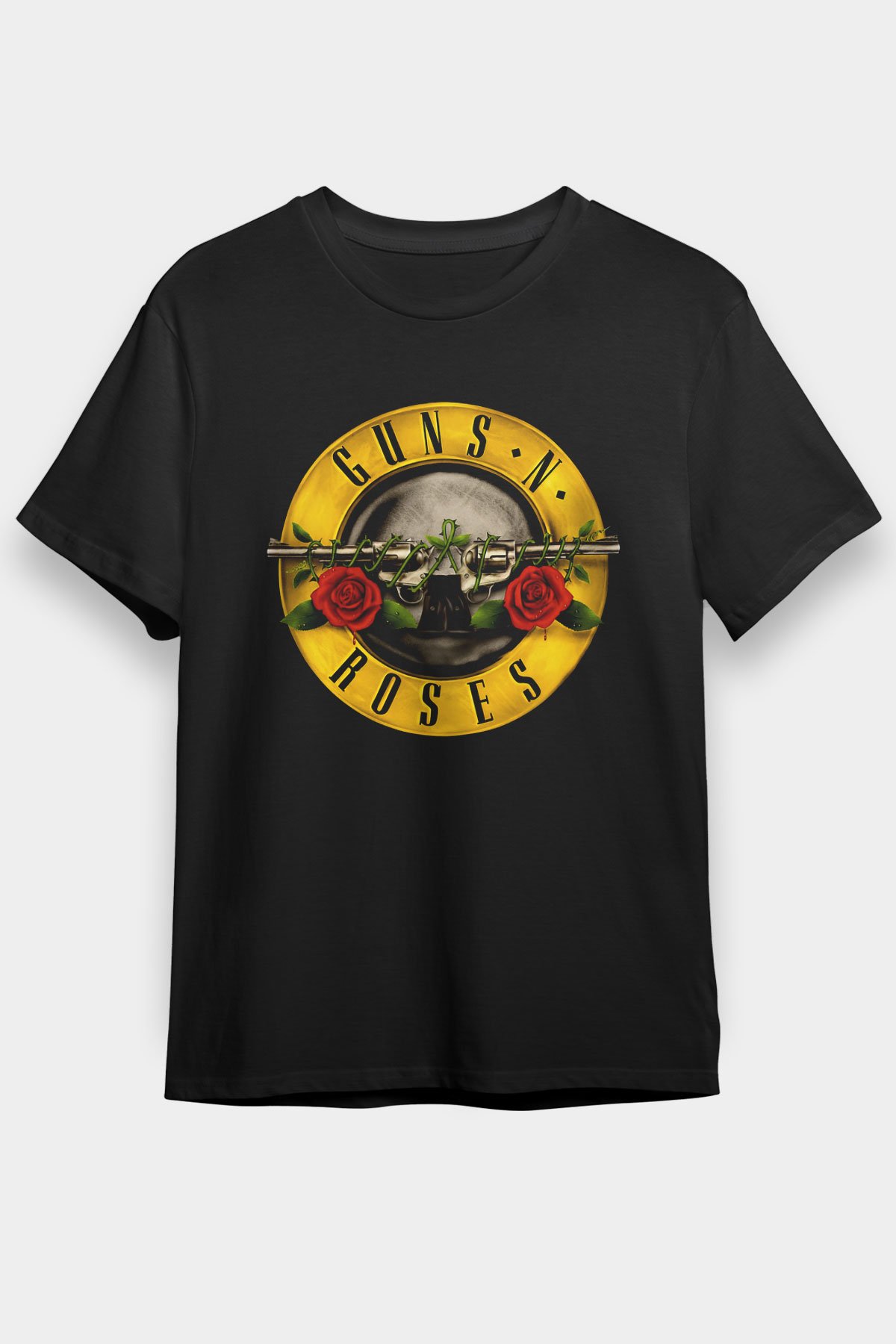 Guns N' Roses Siyah Unisex Tişört T-Shirt - TişörtFabrikası
