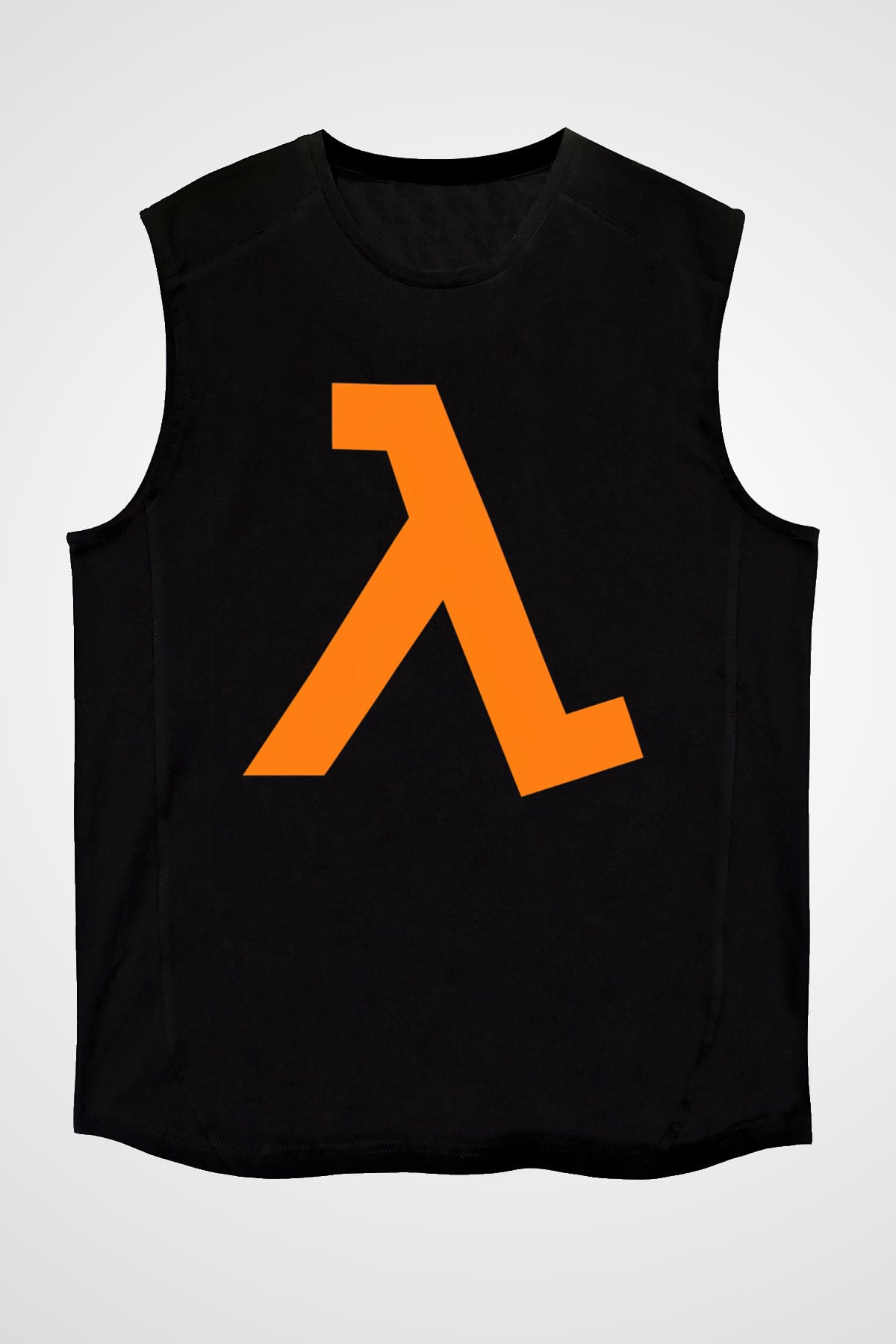 Half-Life Siyah Unisex Kolsuz Tişört