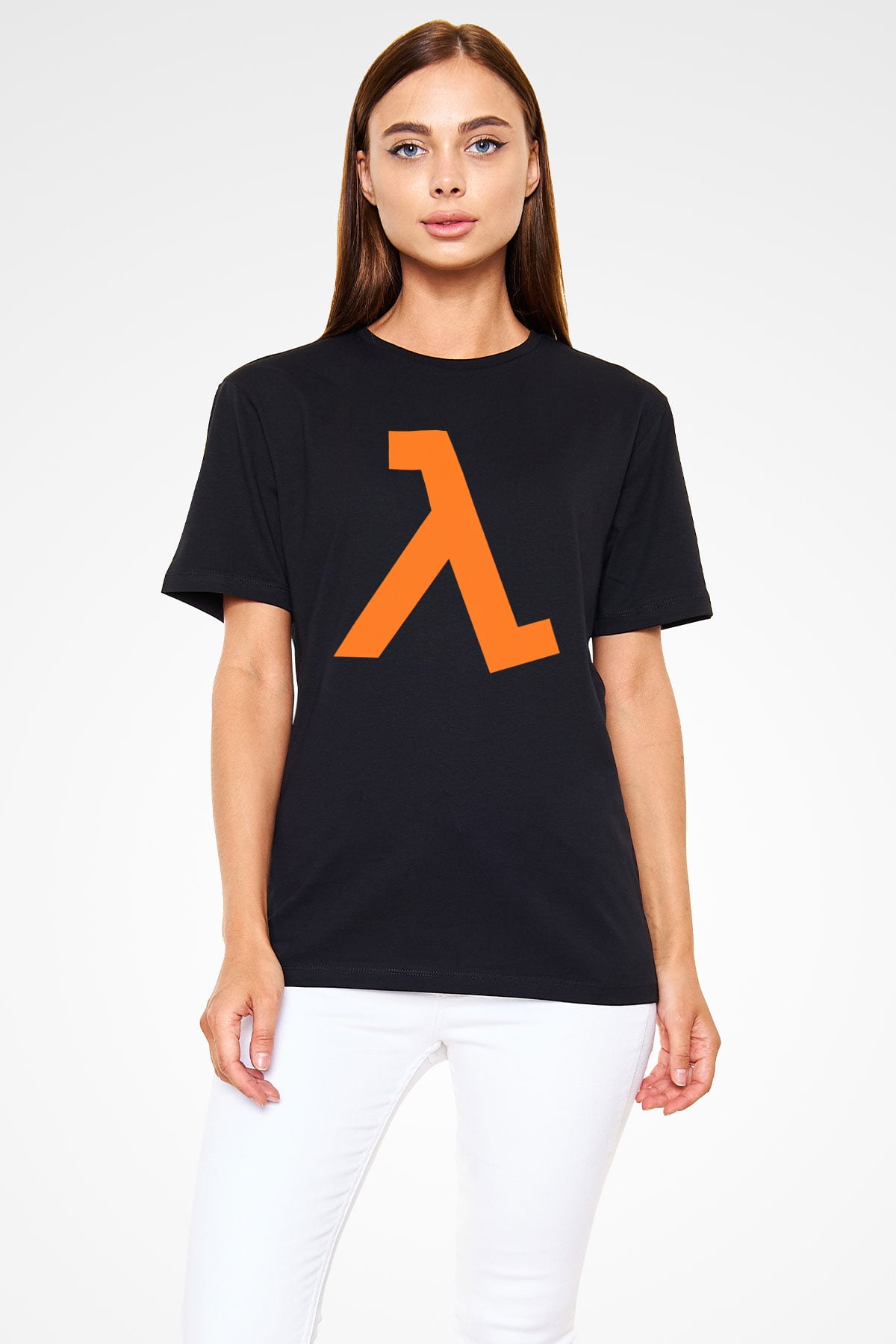 Half-Life Siyah Unisex Tişört T-Shirt