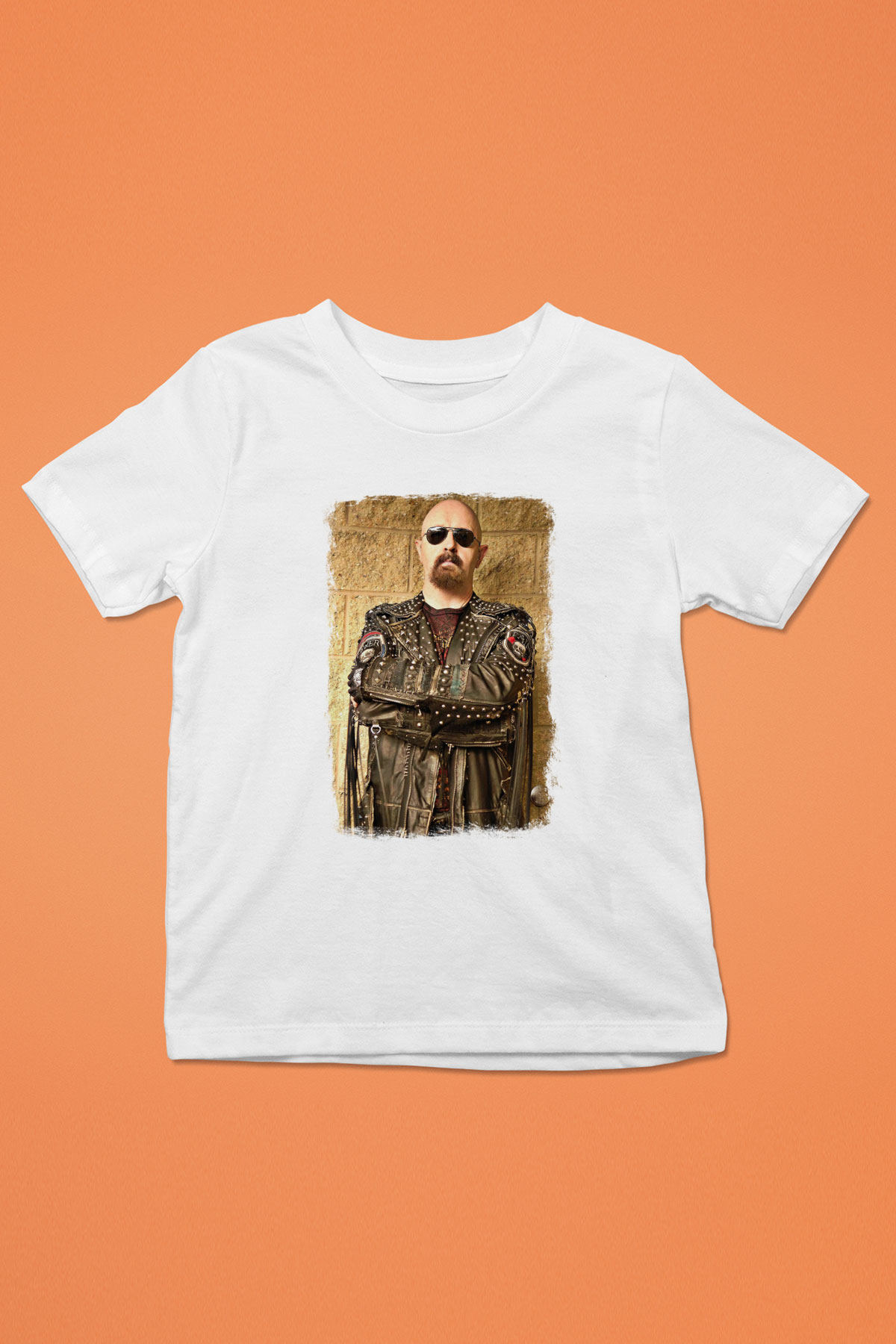 Halford Baskılı Unisex Beyaz Çocuk Tişört