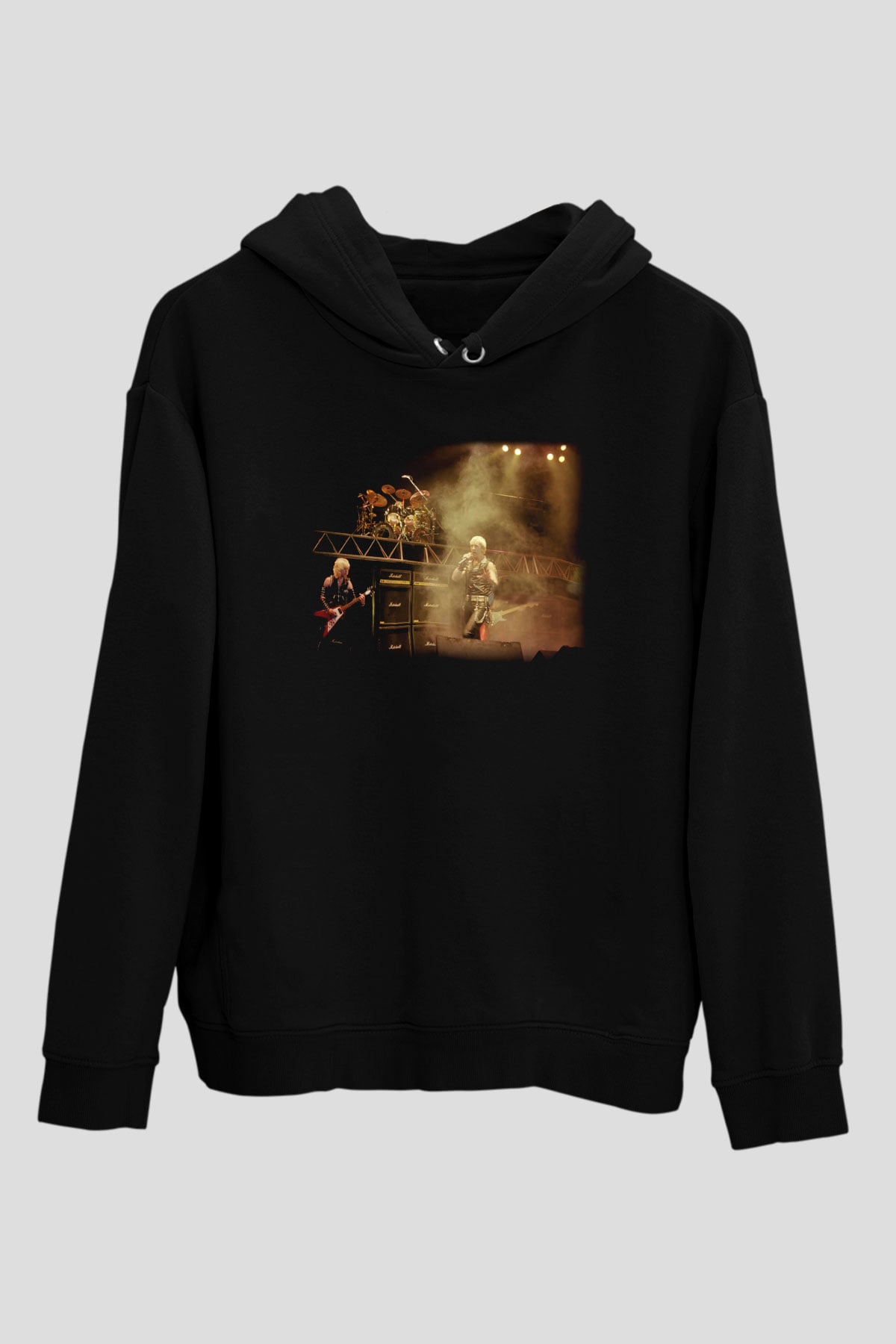 Halford Siyah Unisex Hoodie