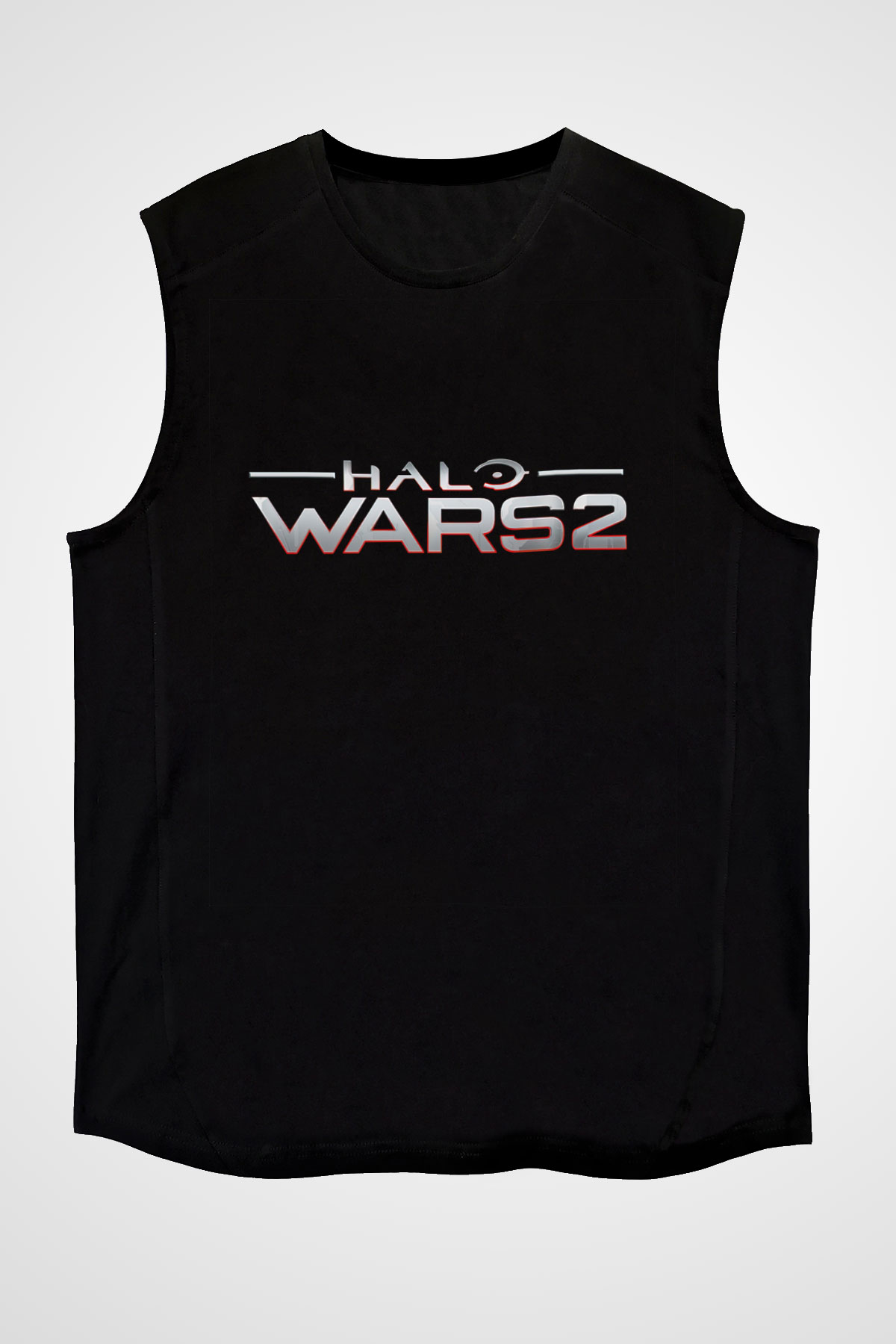 Halo Wars Siyah Unisex Kolsuz Tişört