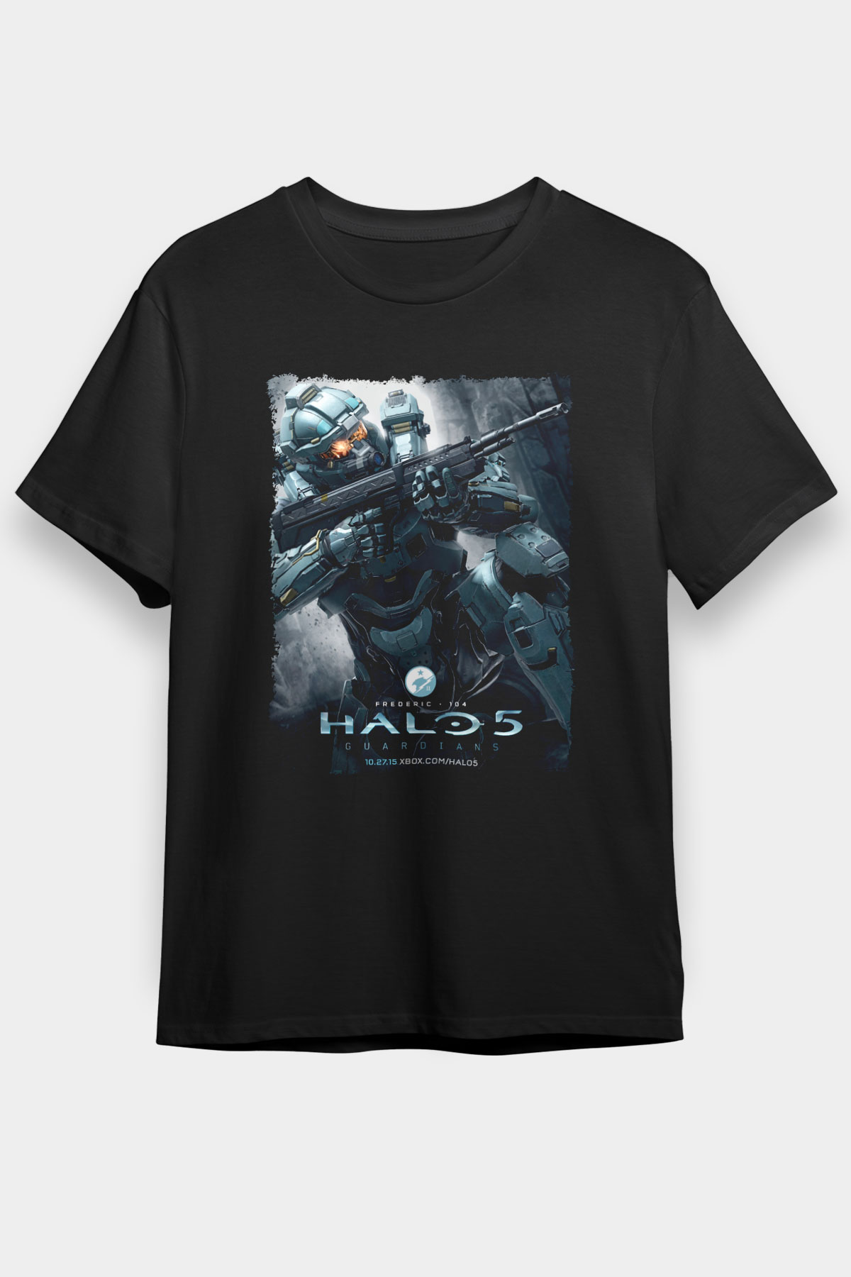 Halo Wars Siyah Unisex Tişört T-Shirt