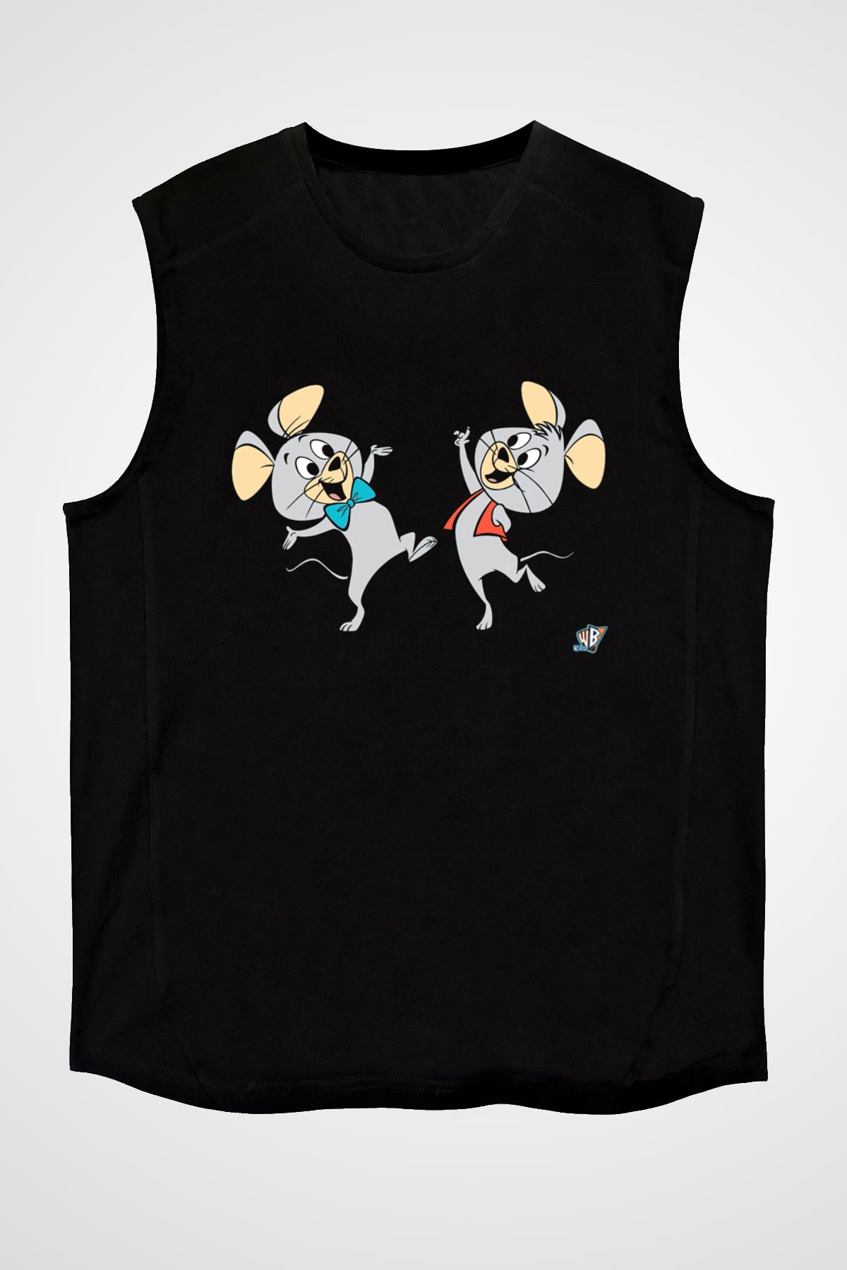 Hanna-Barbera Siyah Unisex Kolsuz Tişört