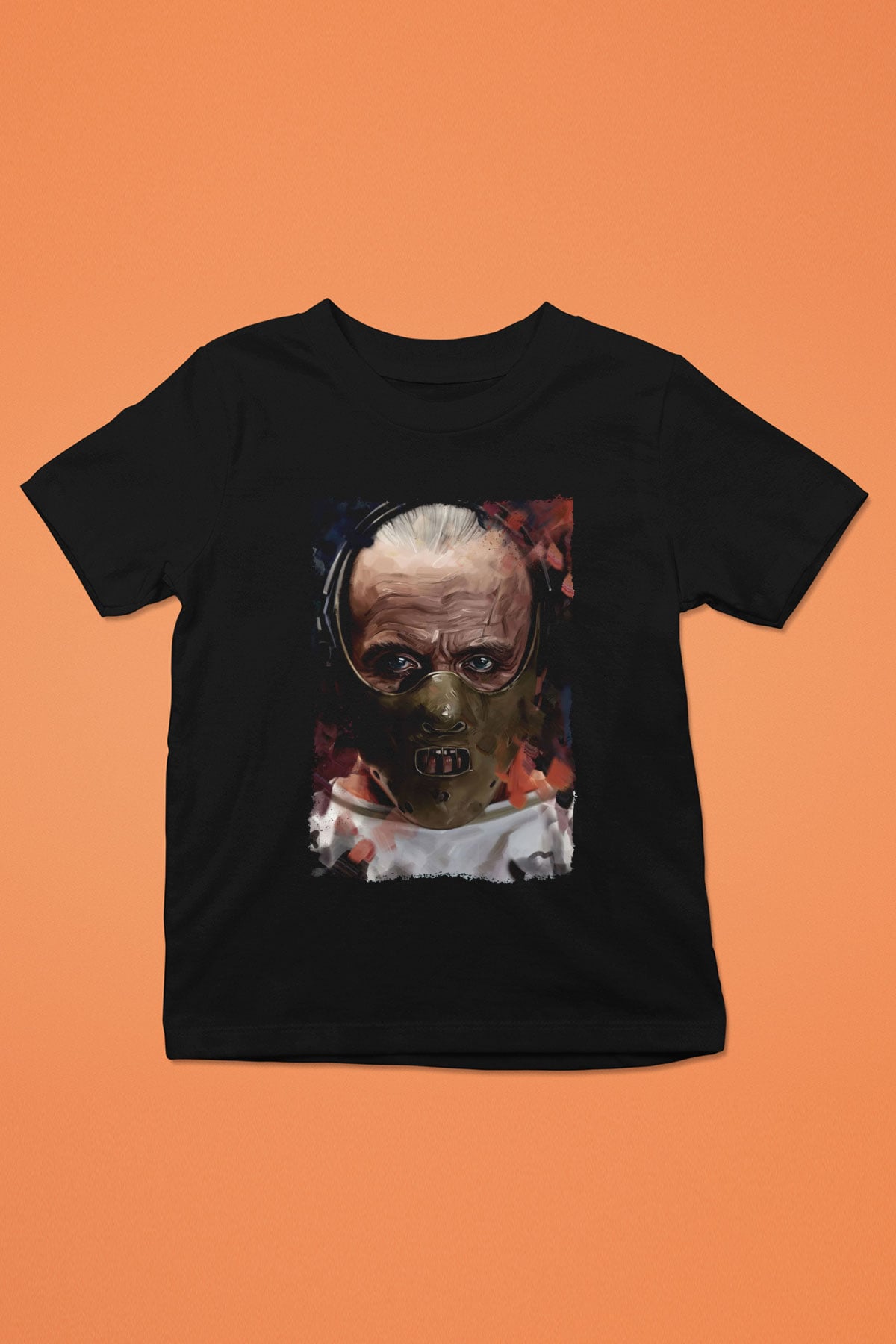 Hannibal Siyah Unisex Çocuk Tişört