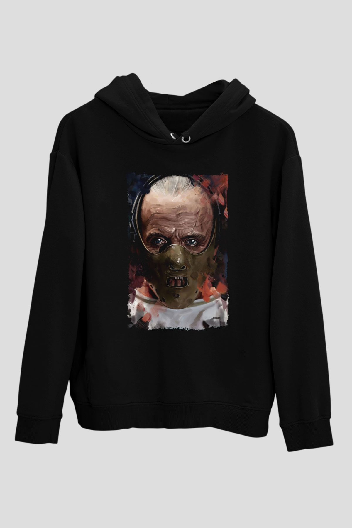 Hannibal Siyah Unisex Hoodie