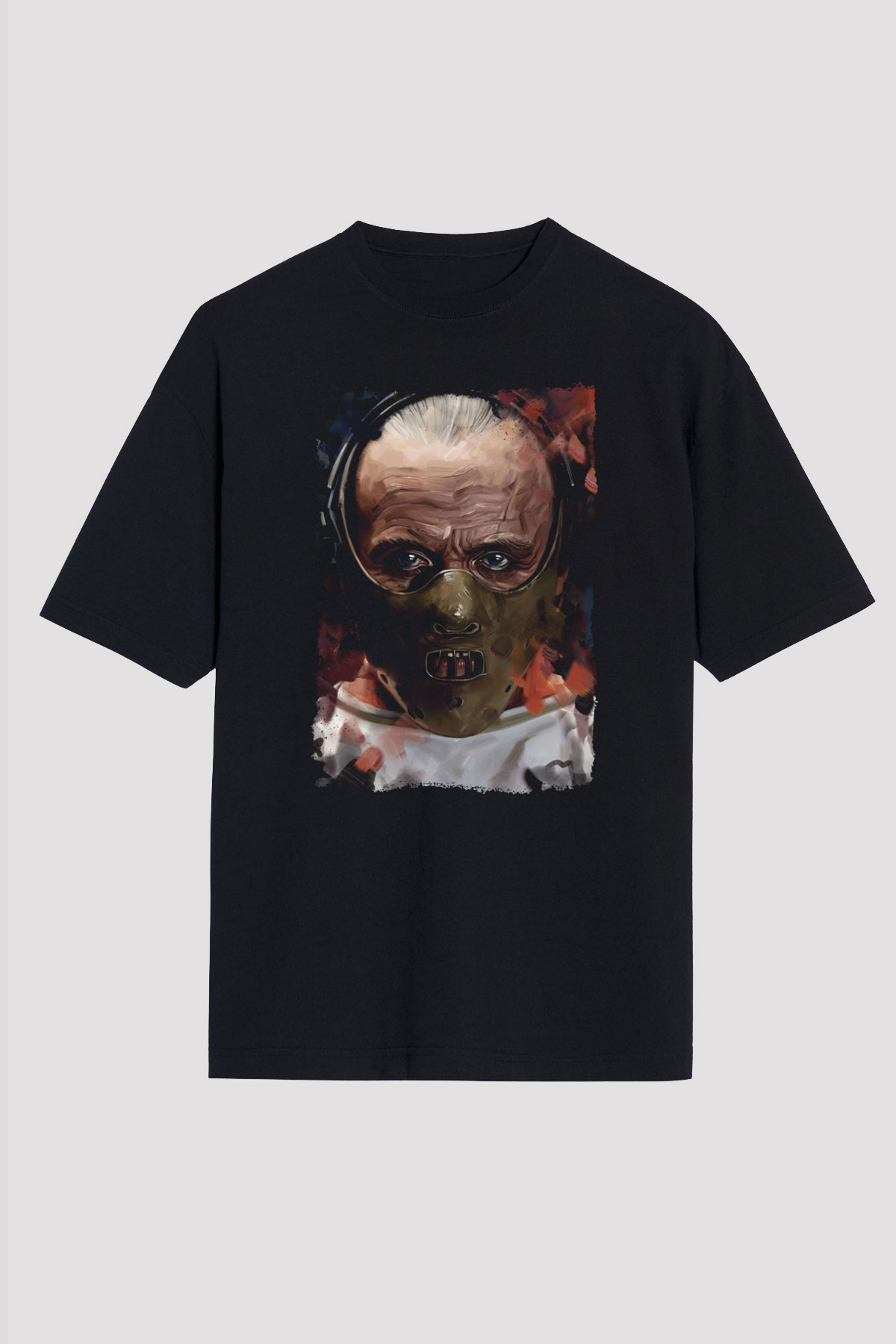 Hannibal Siyah Unisex Tişört T-Shirt