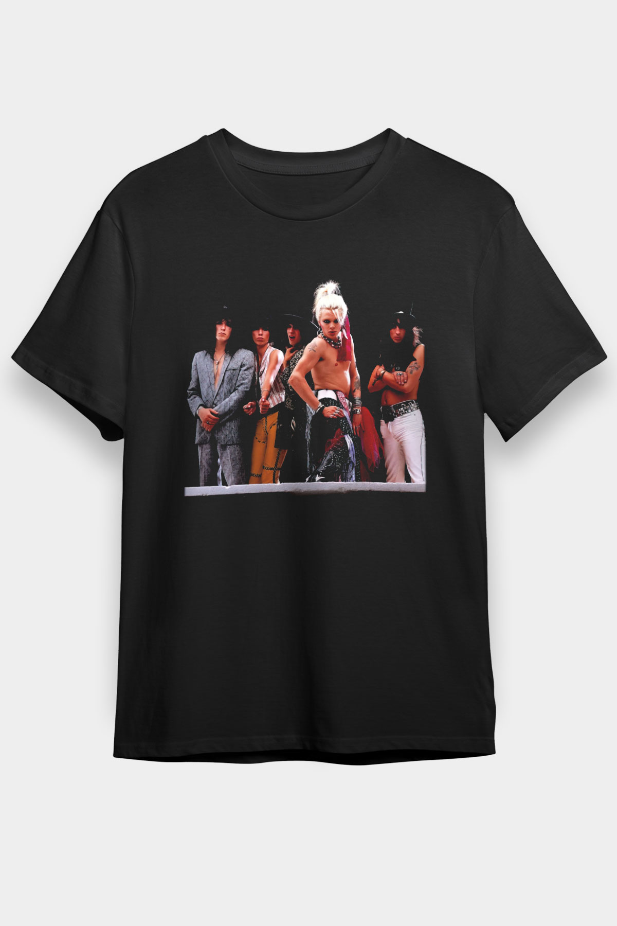 Hanoi Rocks Siyah Unisex Tişört T-Shirt - TişörtFabrikası