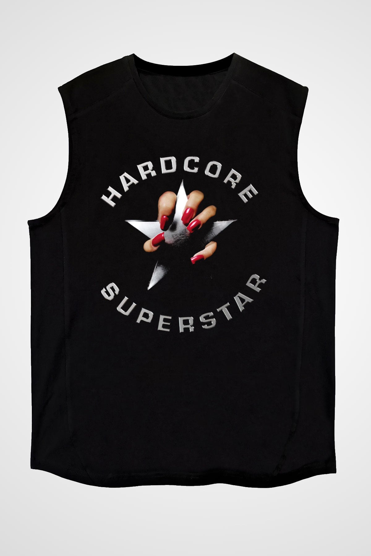 Hardcore Superstar Siyah Unisex Kolsuz Tişört