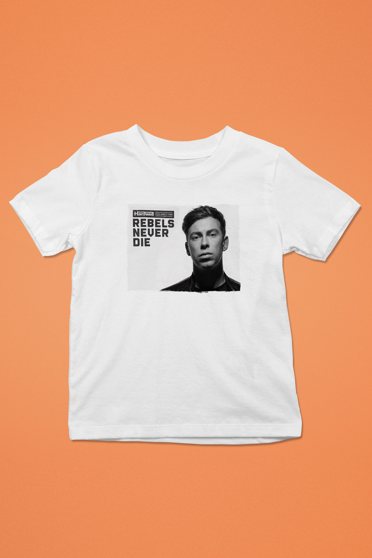 Hardwell Beyaz Unisex Çocuk Tişört