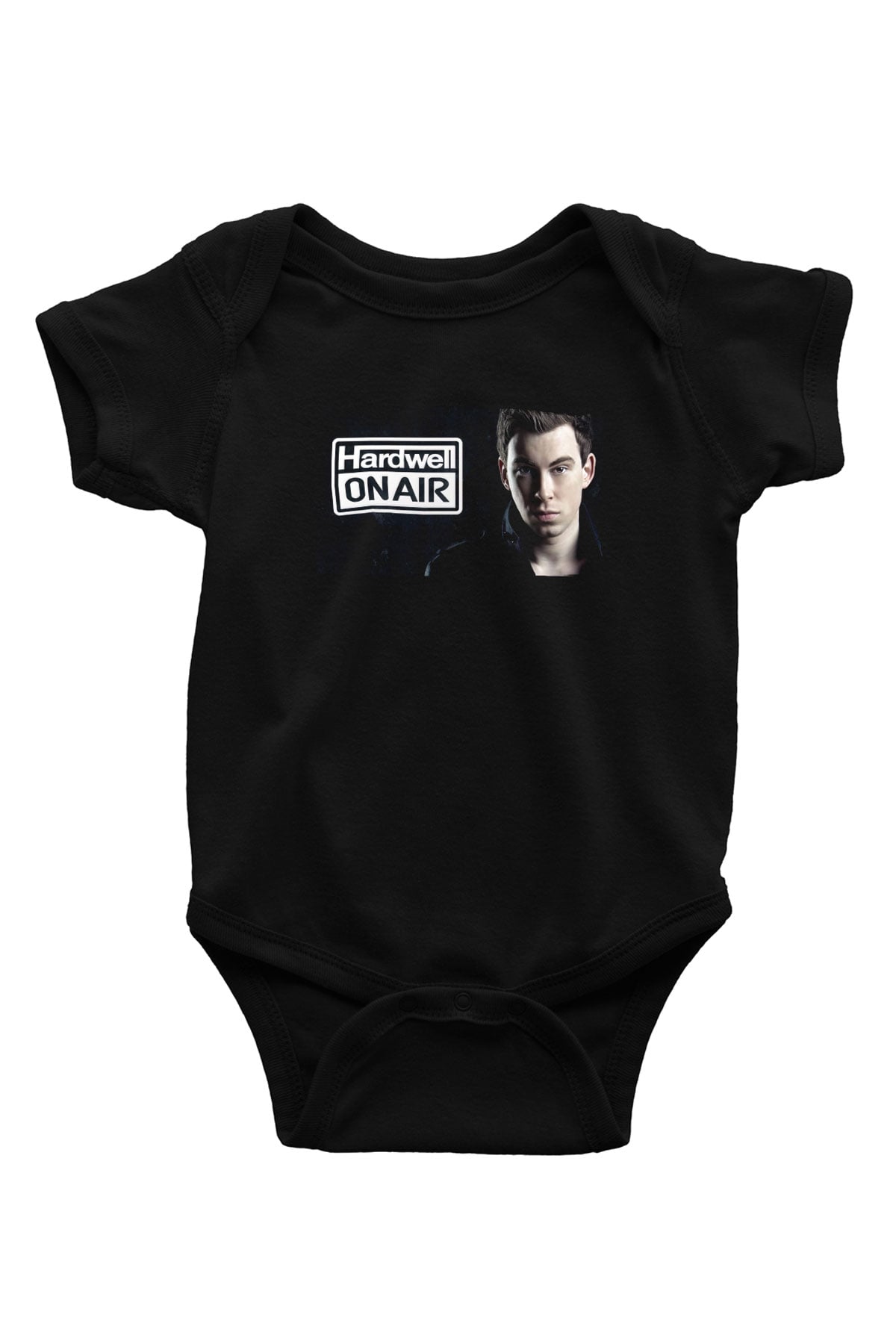Hardwell Siyah Bebek Body - Zıbın