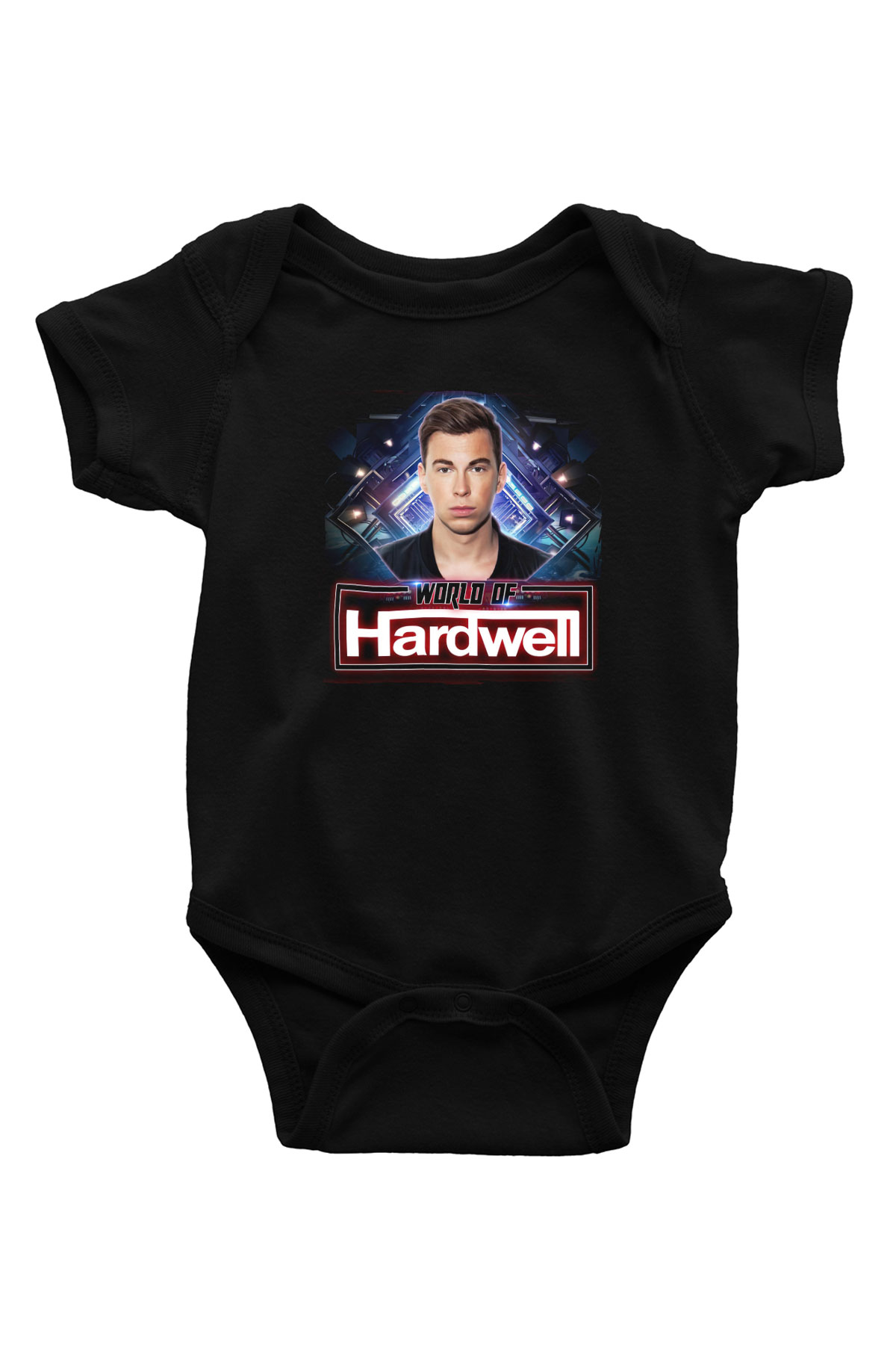 Hardwell Siyah Bebek Body - Zıbın