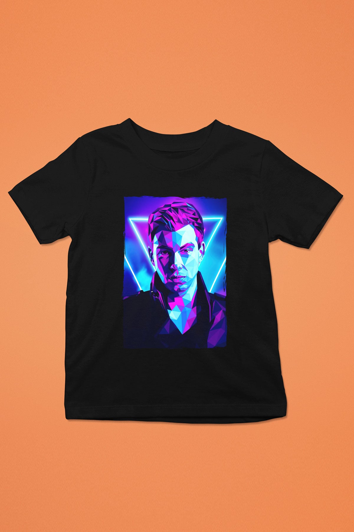 Hardwell Siyah Unisex Çocuk Tişört