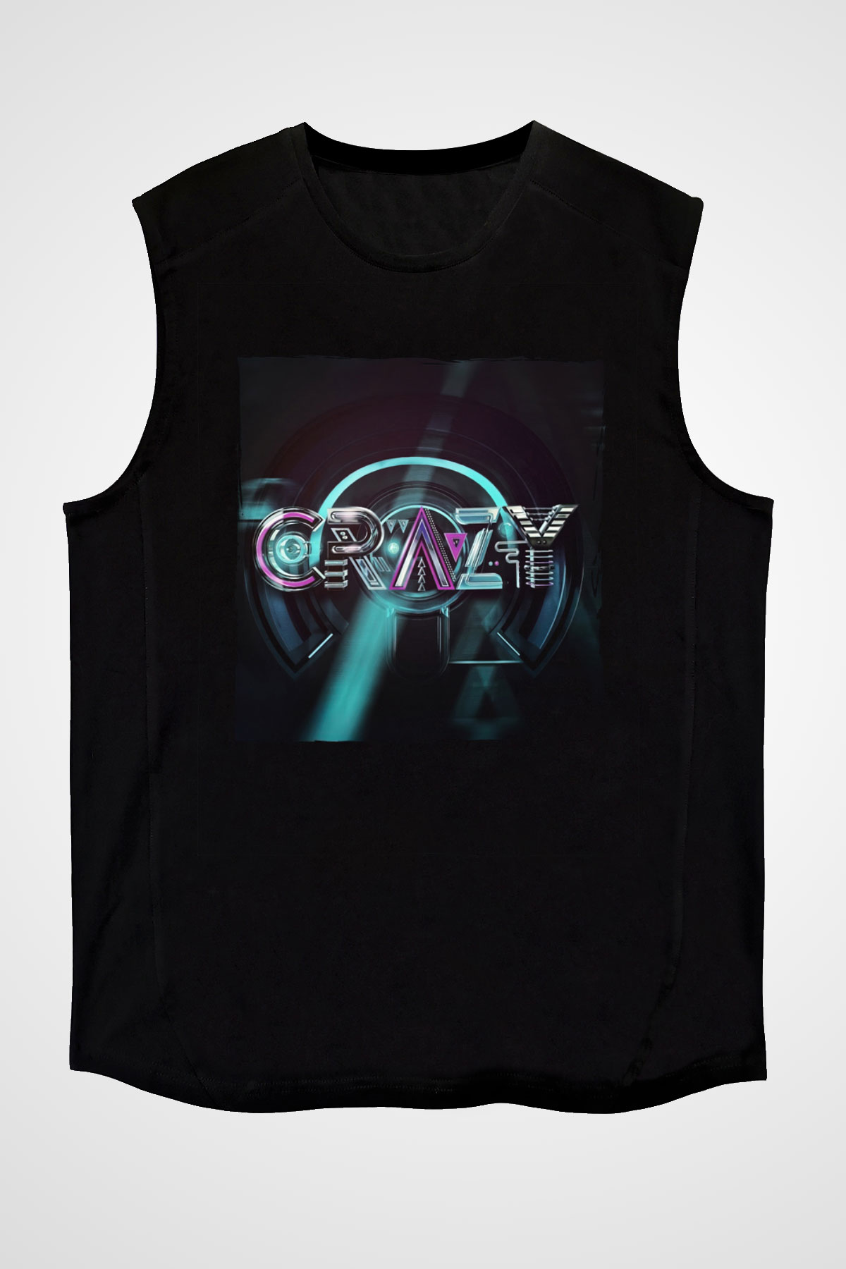 Hardwell Siyah Unisex Kolsuz Tişört