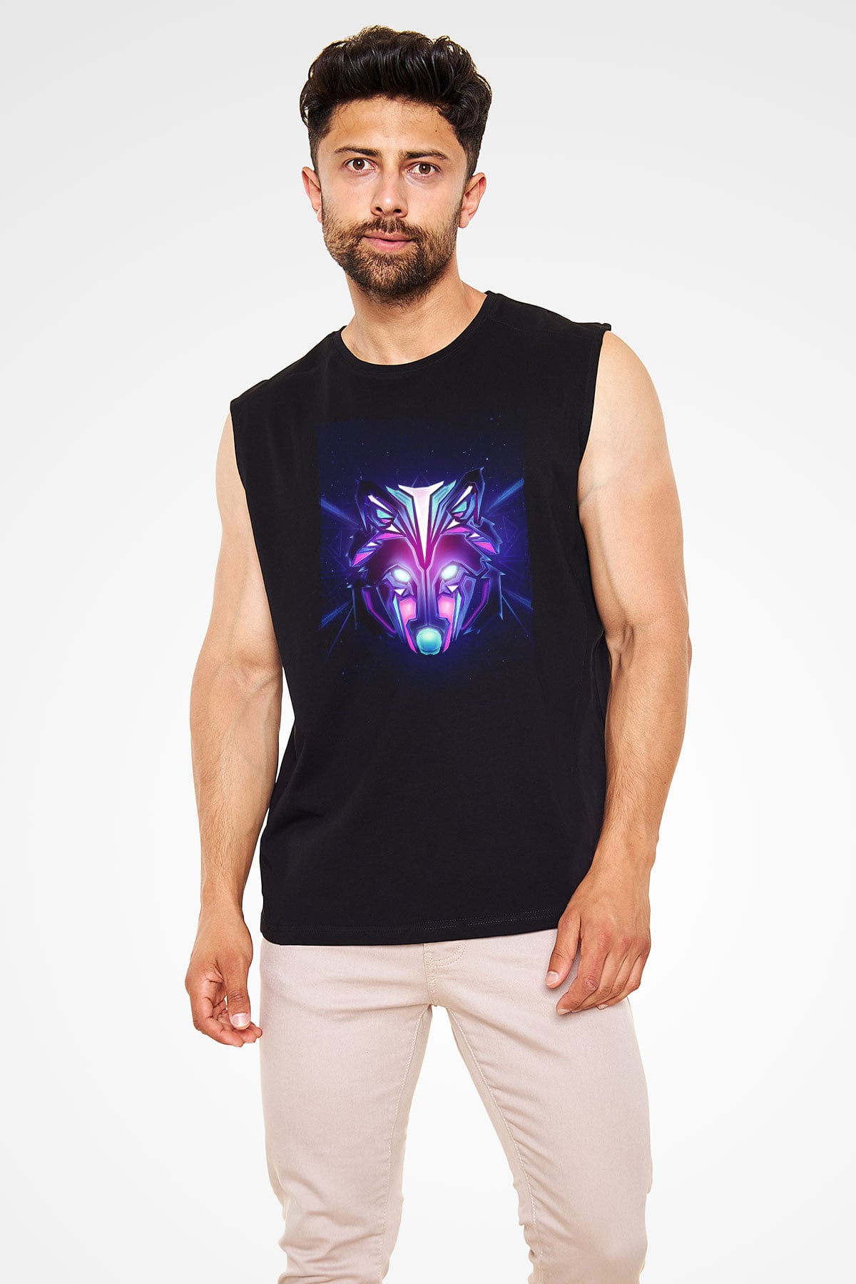 Hardwell Siyah Unisex Kolsuz Tişört