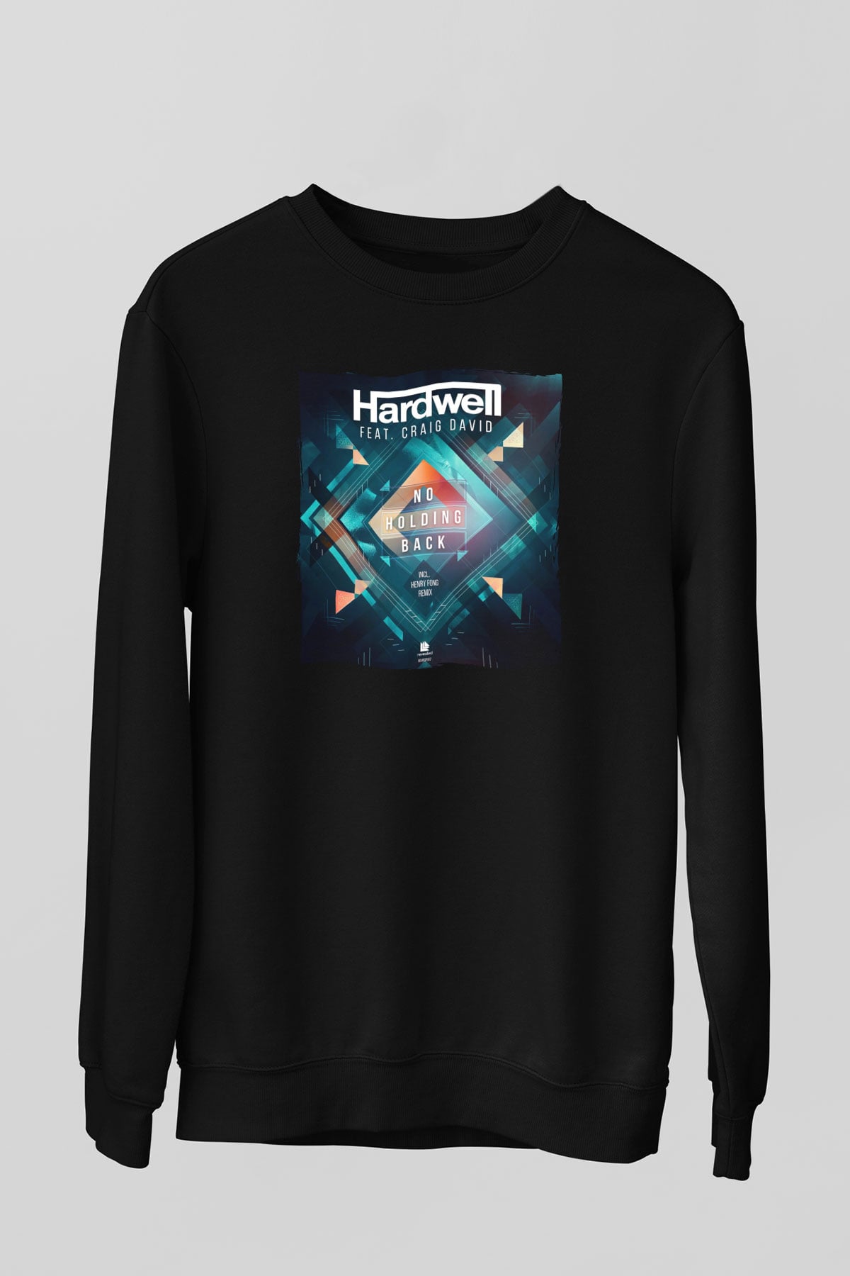 Hardwell Siyah Unisex Sweatshirt