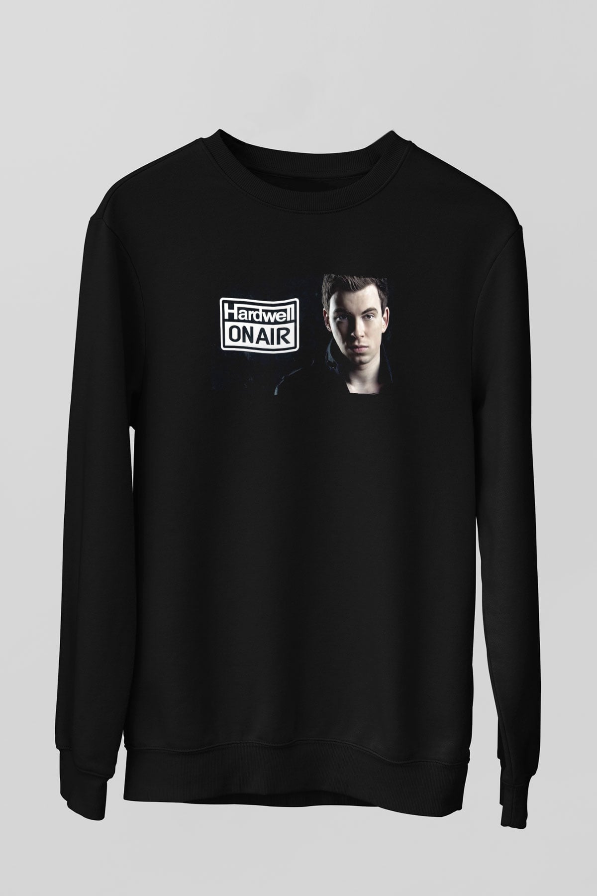 Hardwell Siyah Unisex Sweatshirt