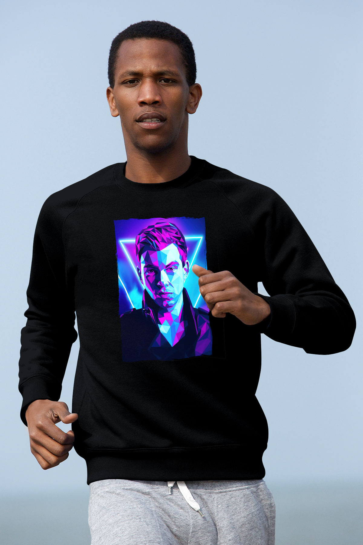 Hardwell Siyah Unisex Sweatshirt