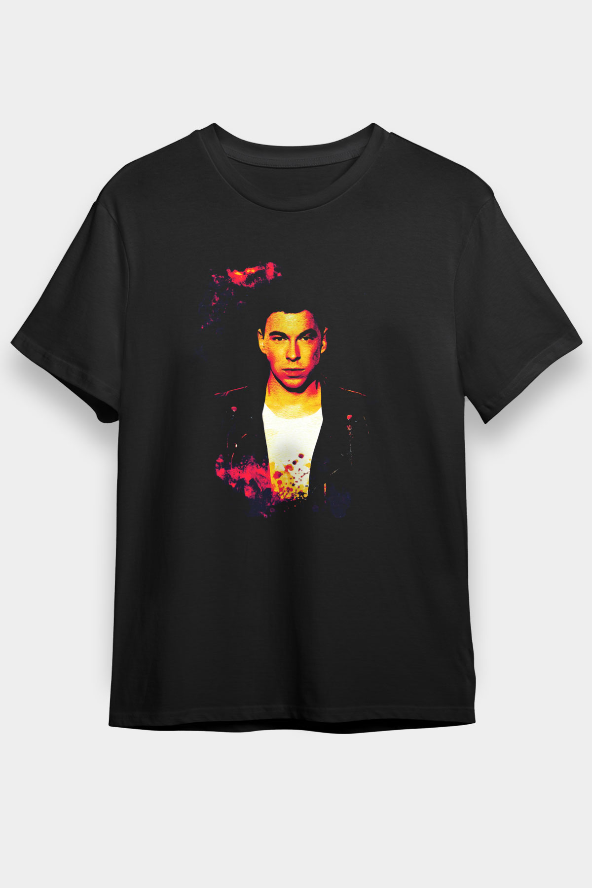 Hardwell Siyah Unisex Tişört T-Shirt - TişörtFabrikası
