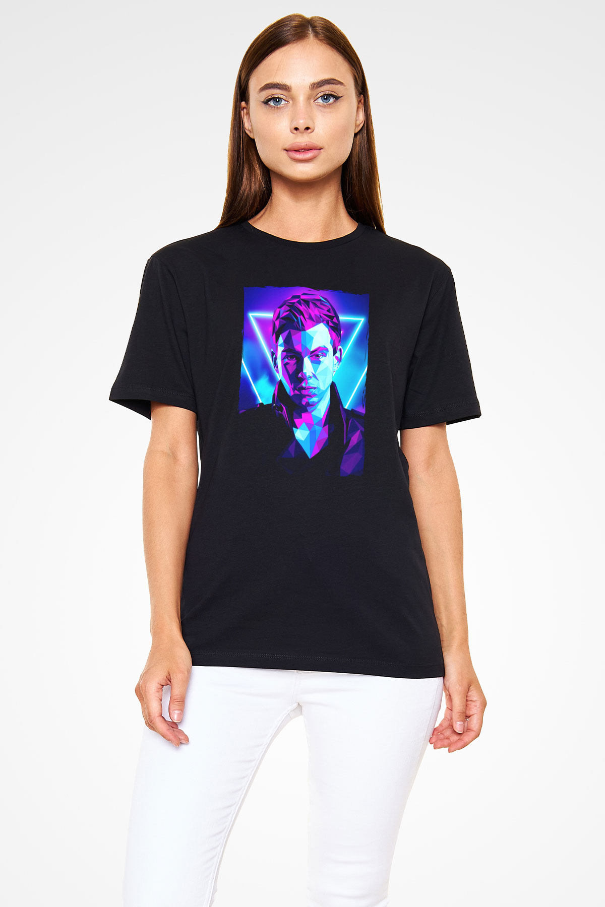 Hardwell Siyah Unisex Tişört T-Shirt - TişörtFabrikası