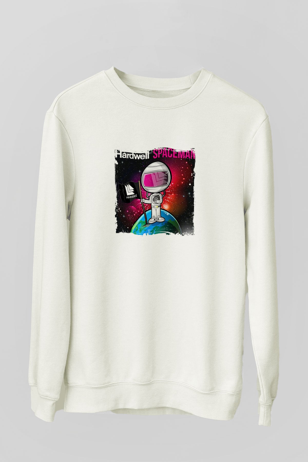 HardwellBaskılı Beyaz Sweatshirt