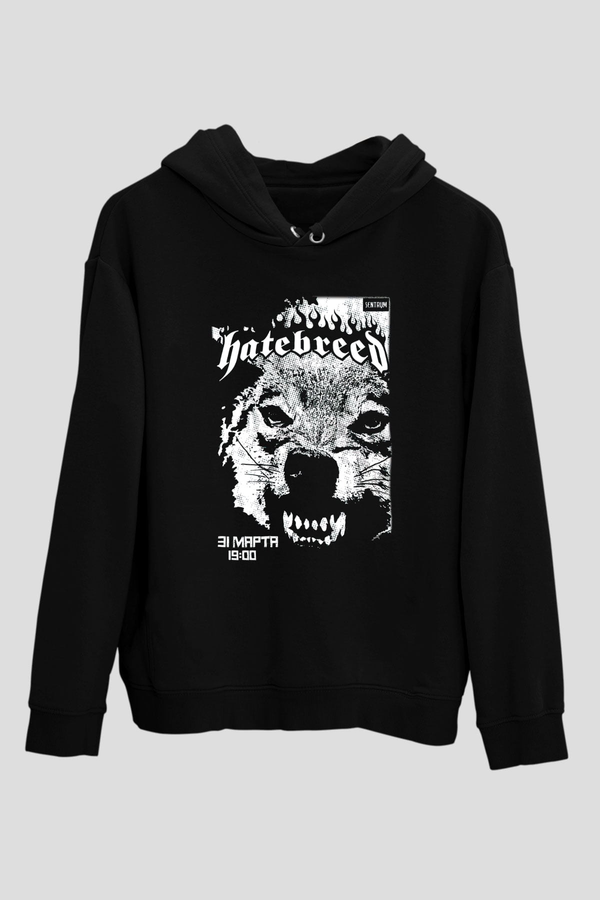 Hatebreed Siyah Unisex Hoodie