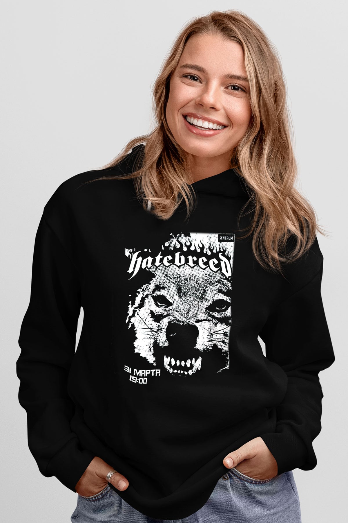 Hatebreed Siyah Unisex Hoodie