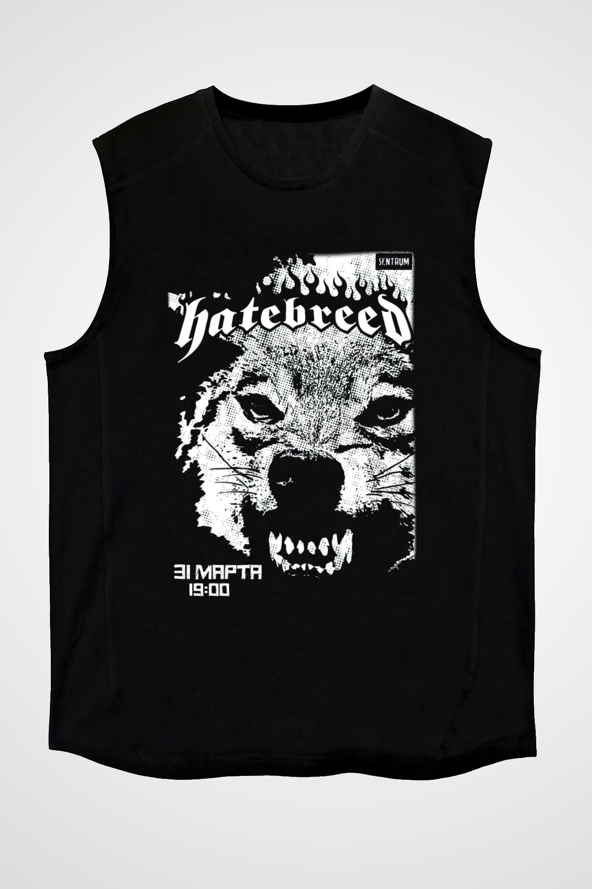Hatebreed Siyah Unisex Kolsuz Tişört