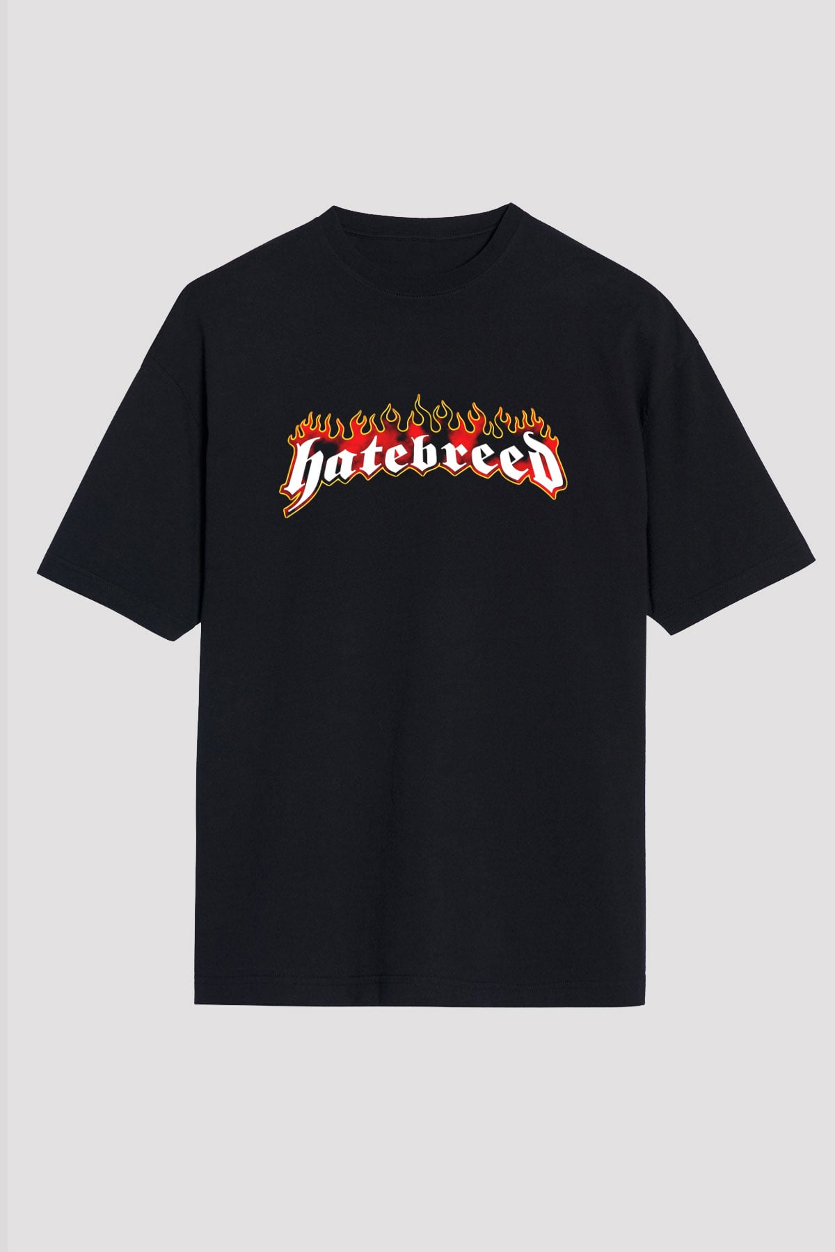 Hatebreed Siyah Unisex Oversize Tişört T-Shirt