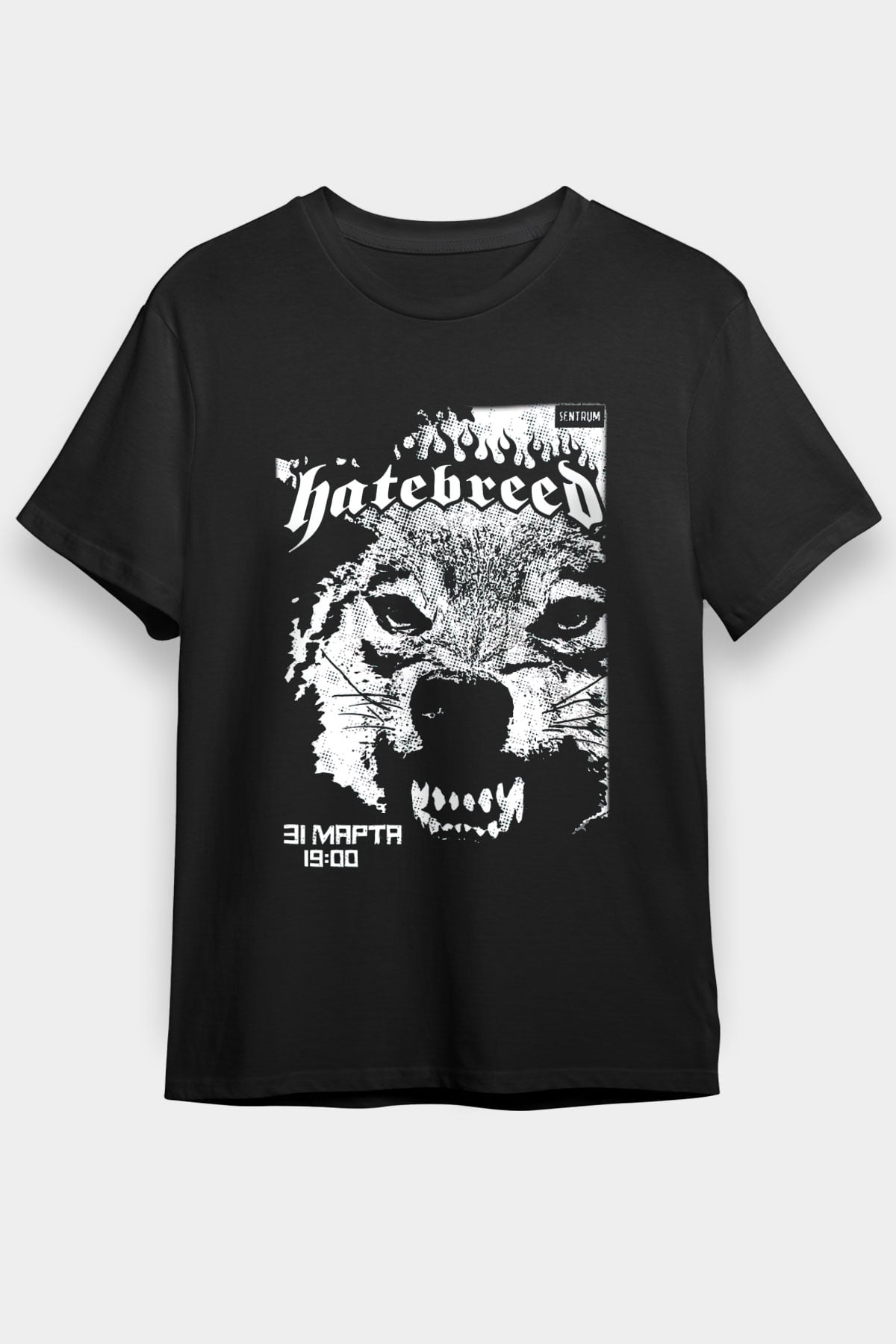 Hatebreed Siyah Unisex Tişört T-Shirt - TişörtFabrikası