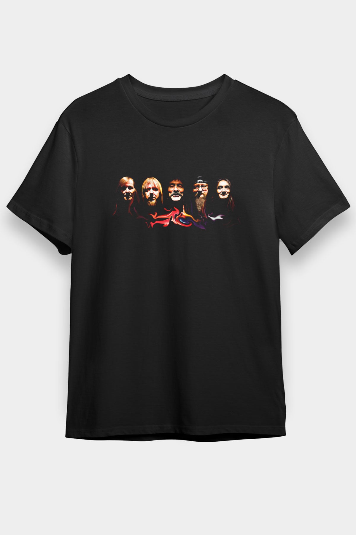Hawkwind Baskılı Unisex Siyah Tişört