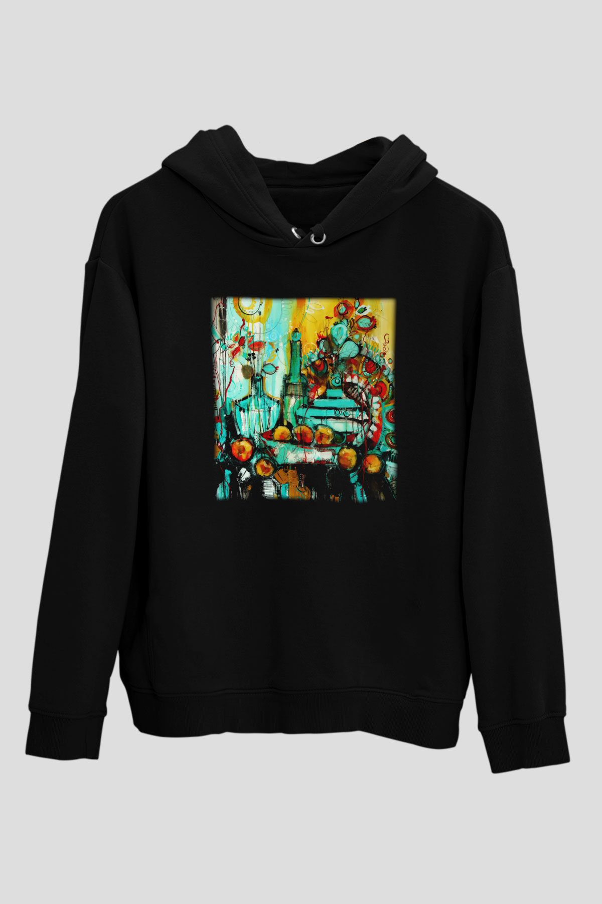 Hayat Siyah Unisex Hoodie