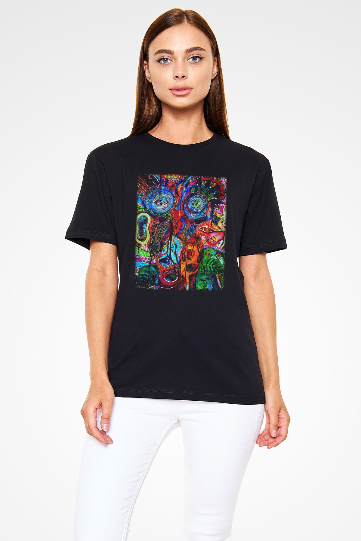 Hayat Siyah Unisex Tişört T-Shirt - TişörtFabrikası