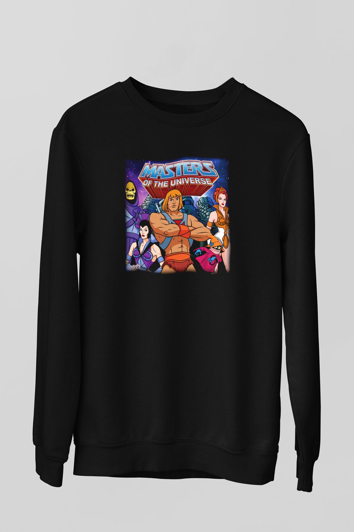 He-Man and the Masters of Universe Siyah Unisex Sweatshirt