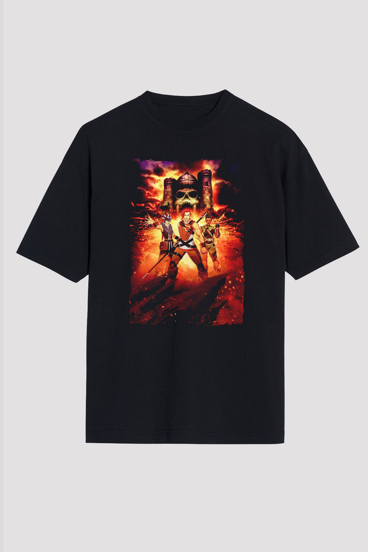 He-Man and the Masters of Universe Siyah Unisex Tişört