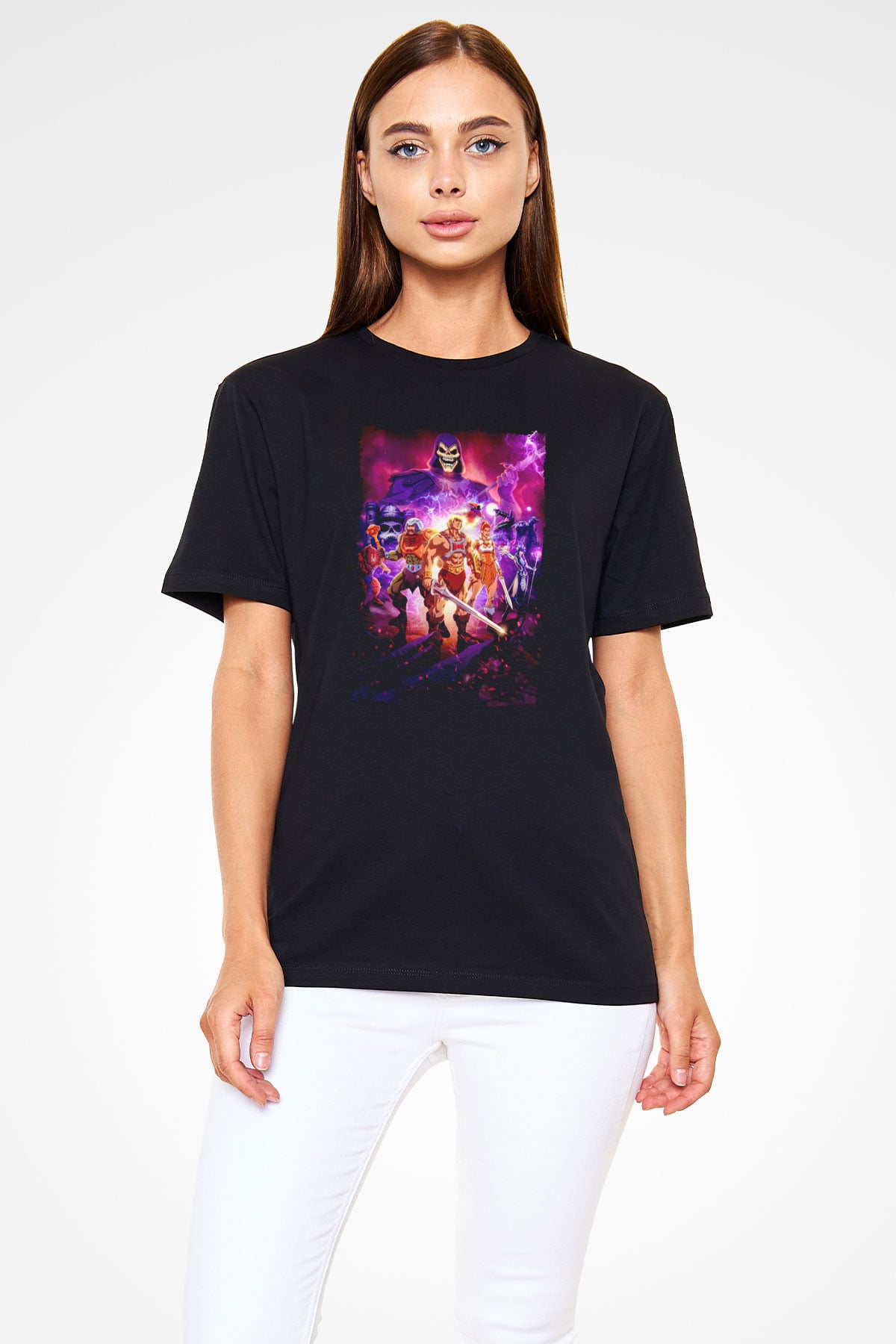 He-Man and the Masters of Universe Siyah Unisex Tişört