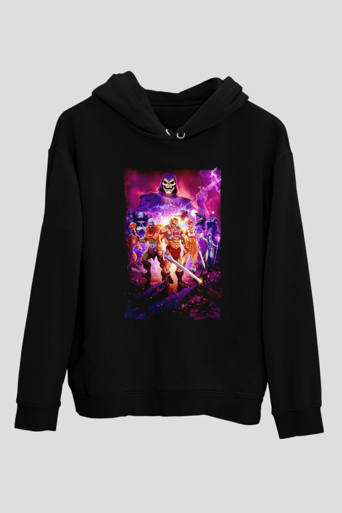 He-Man and the Masters of Universe Siyah Unisex Hoodie