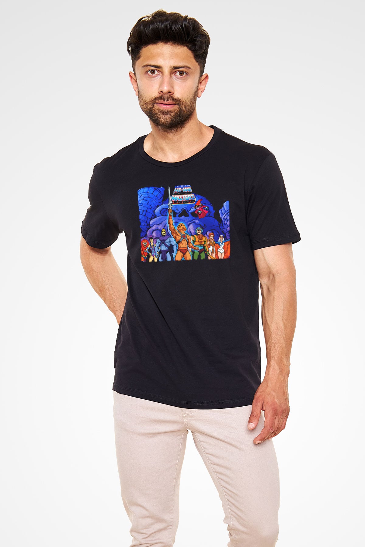He-Man and the Masters of Universe Siyah Unisex Tişört