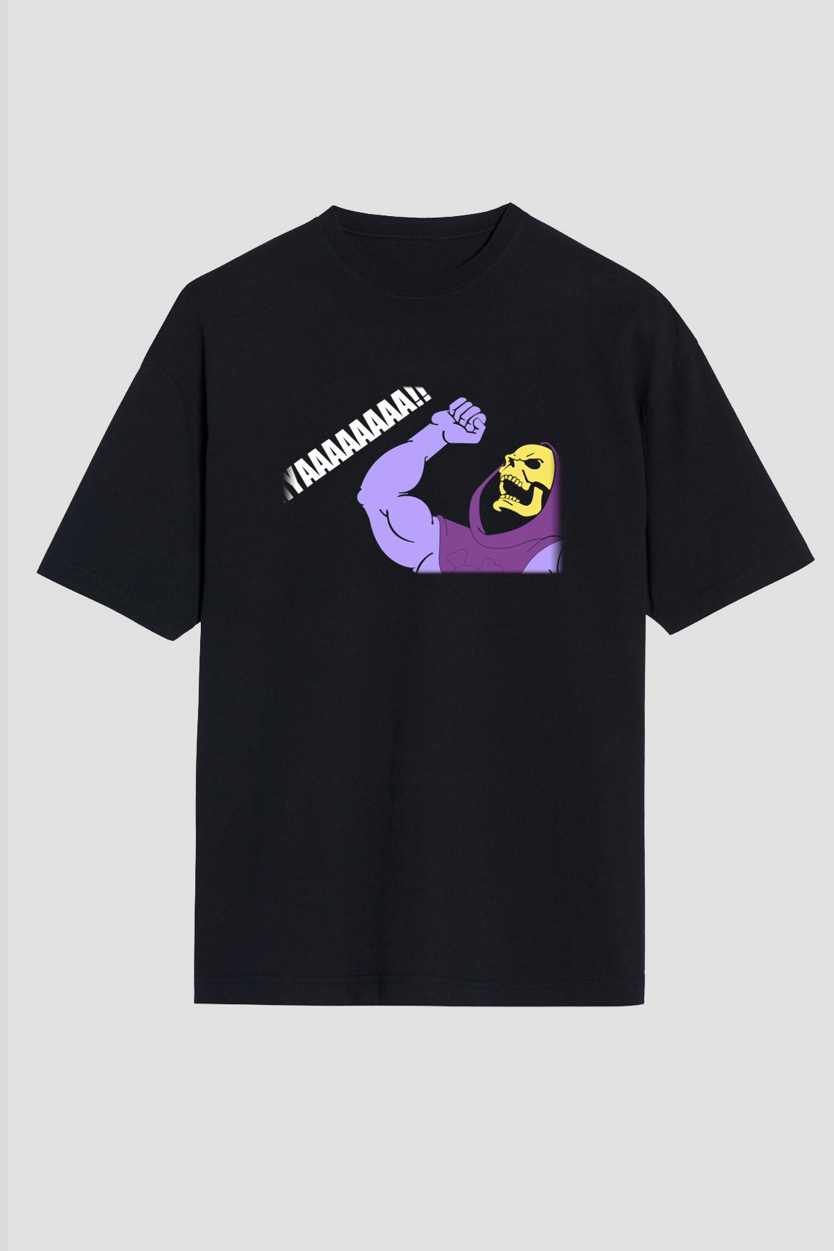 He-Man and the Masters of Universe Siyah Unisex Oversize Tişört