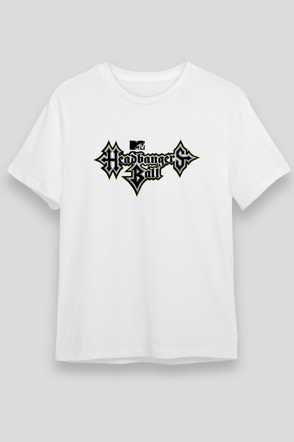 Headbangers Ball Beyaz Unisex Tişört T-Shirt