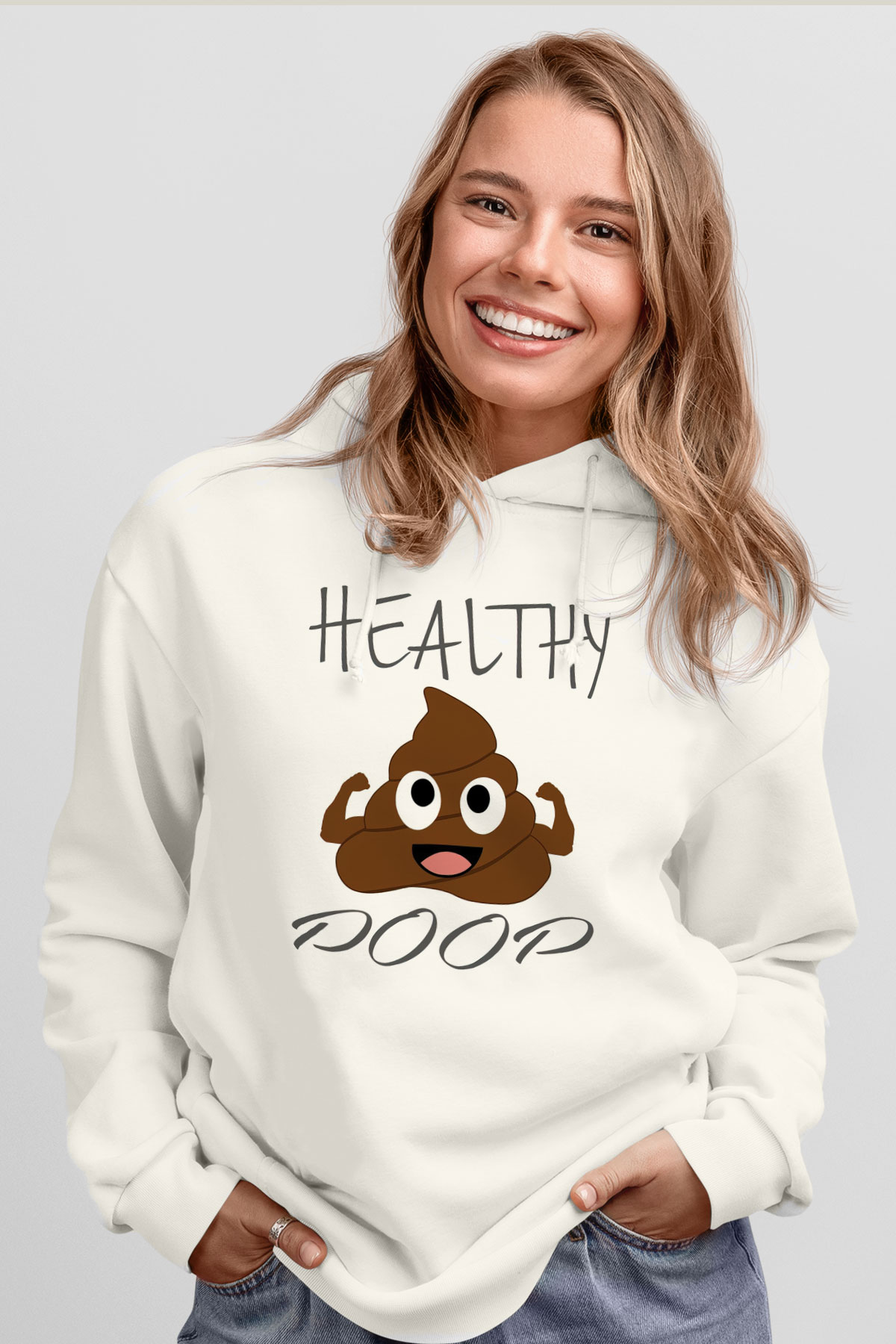 HeathyBeyaz  Unisex Hoodie