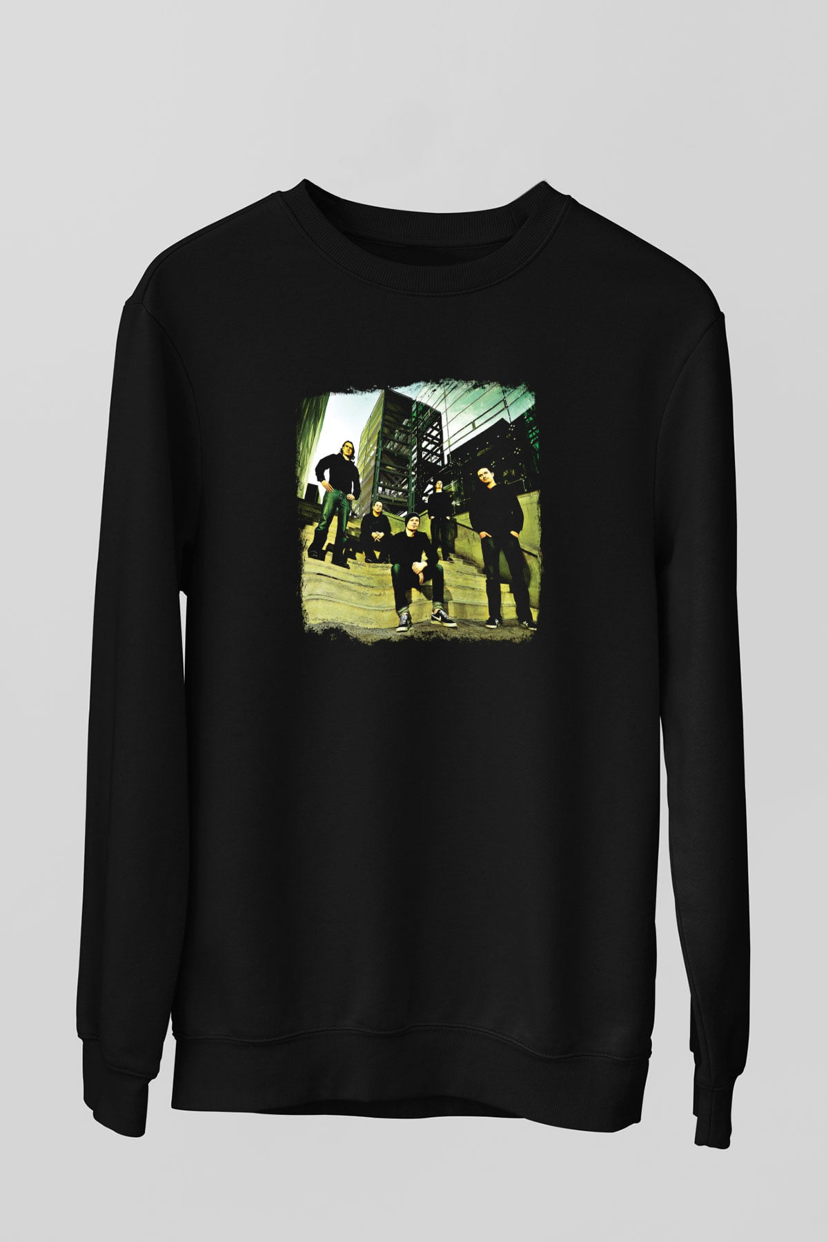 Heaven Shall Burn Baskılı Unisex Siyah Sweatshirt